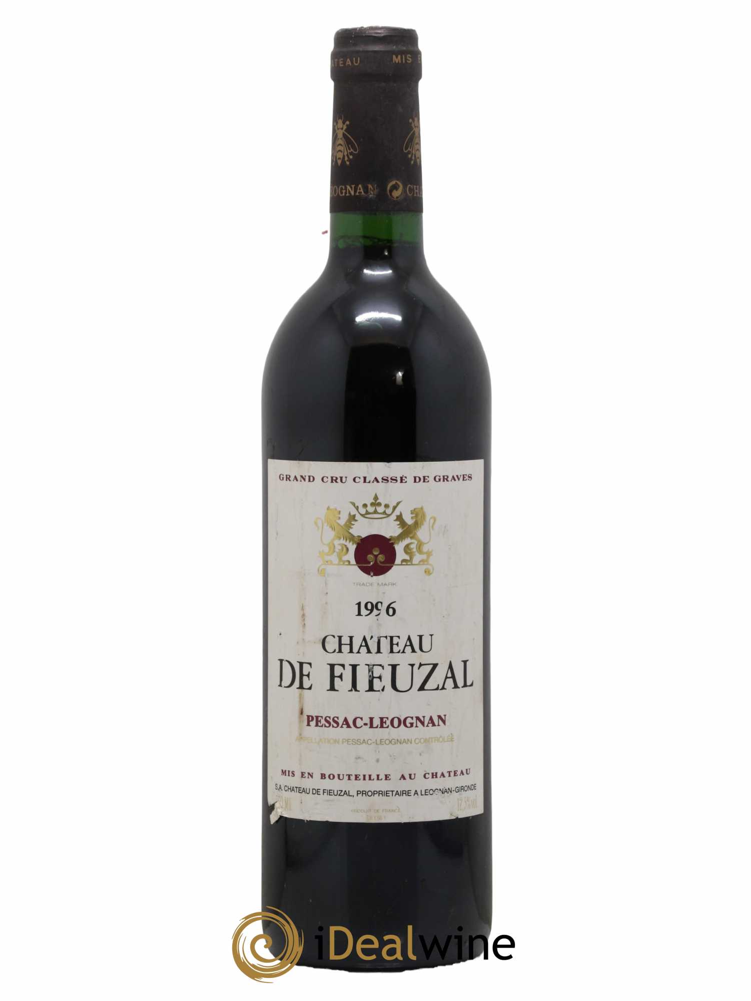 Château de Fieuzal Cru Classé de Graves 1996 - Lot de 1 bouteille - 0