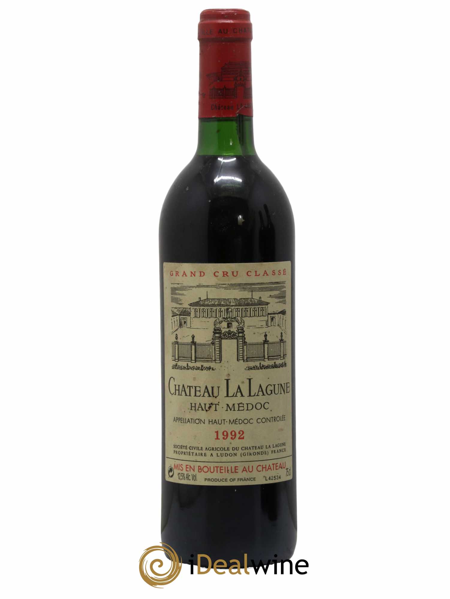 Château la Lagune 3ème Grand Cru Classé 1992 - Lot de 1 bouteille - 0