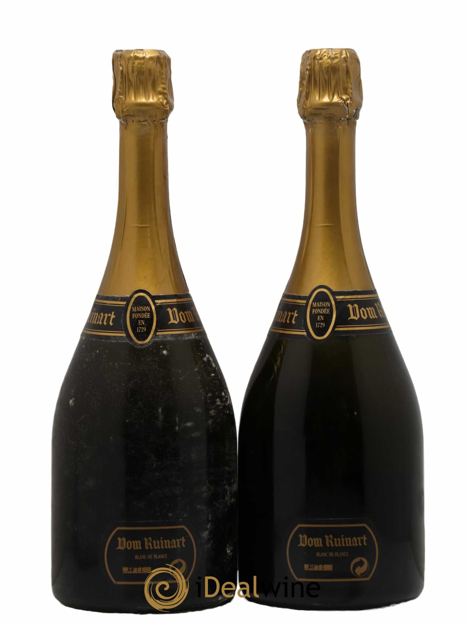 Dom Ruinart Brut Ruinart Brut 1988 - Lot de 2 bouteilles - 1