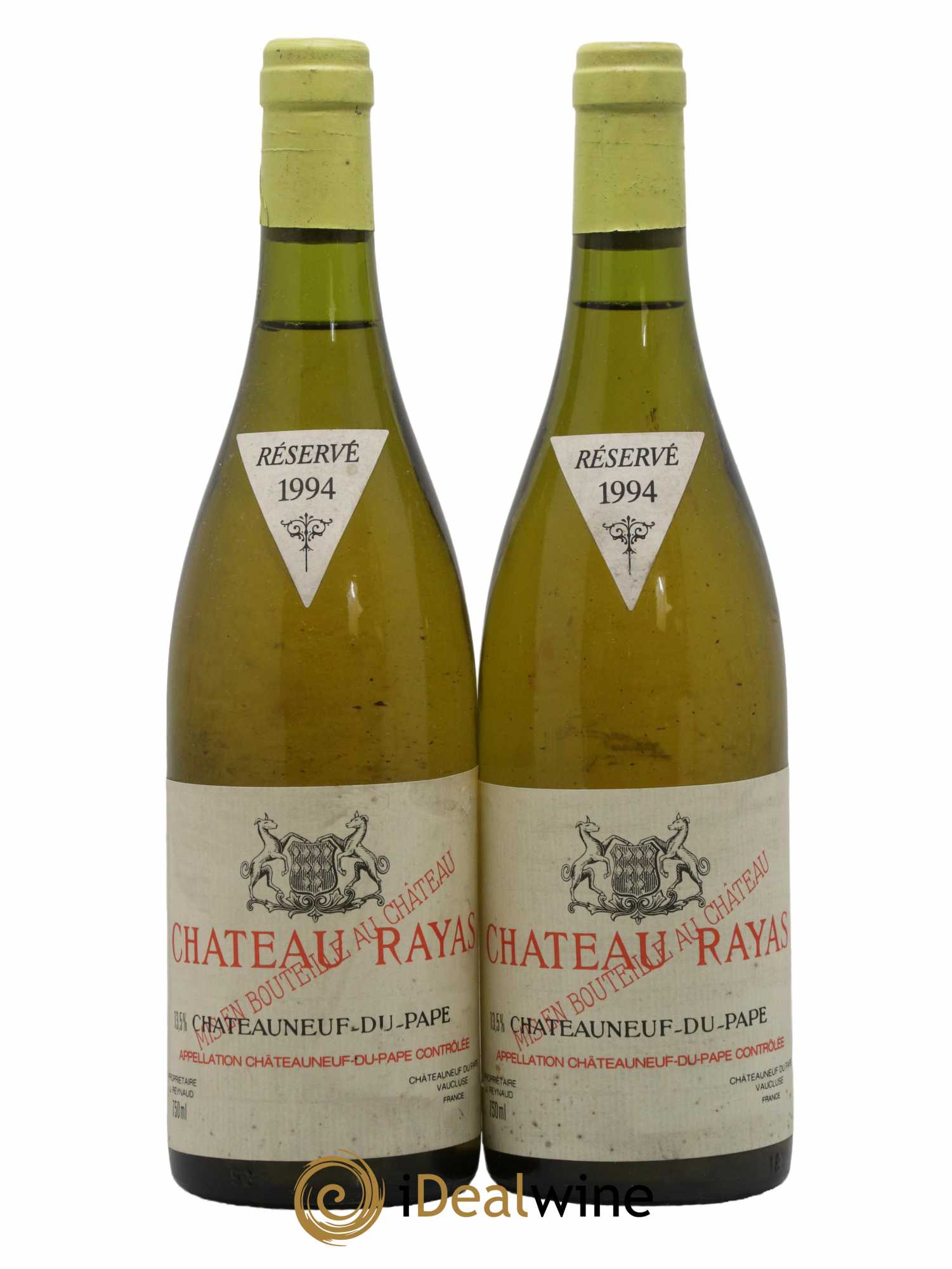 Châteauneuf-du-Pape Château Rayas Emmanuel Reynaud 1994 - Lot de 2 bouteilles - 0