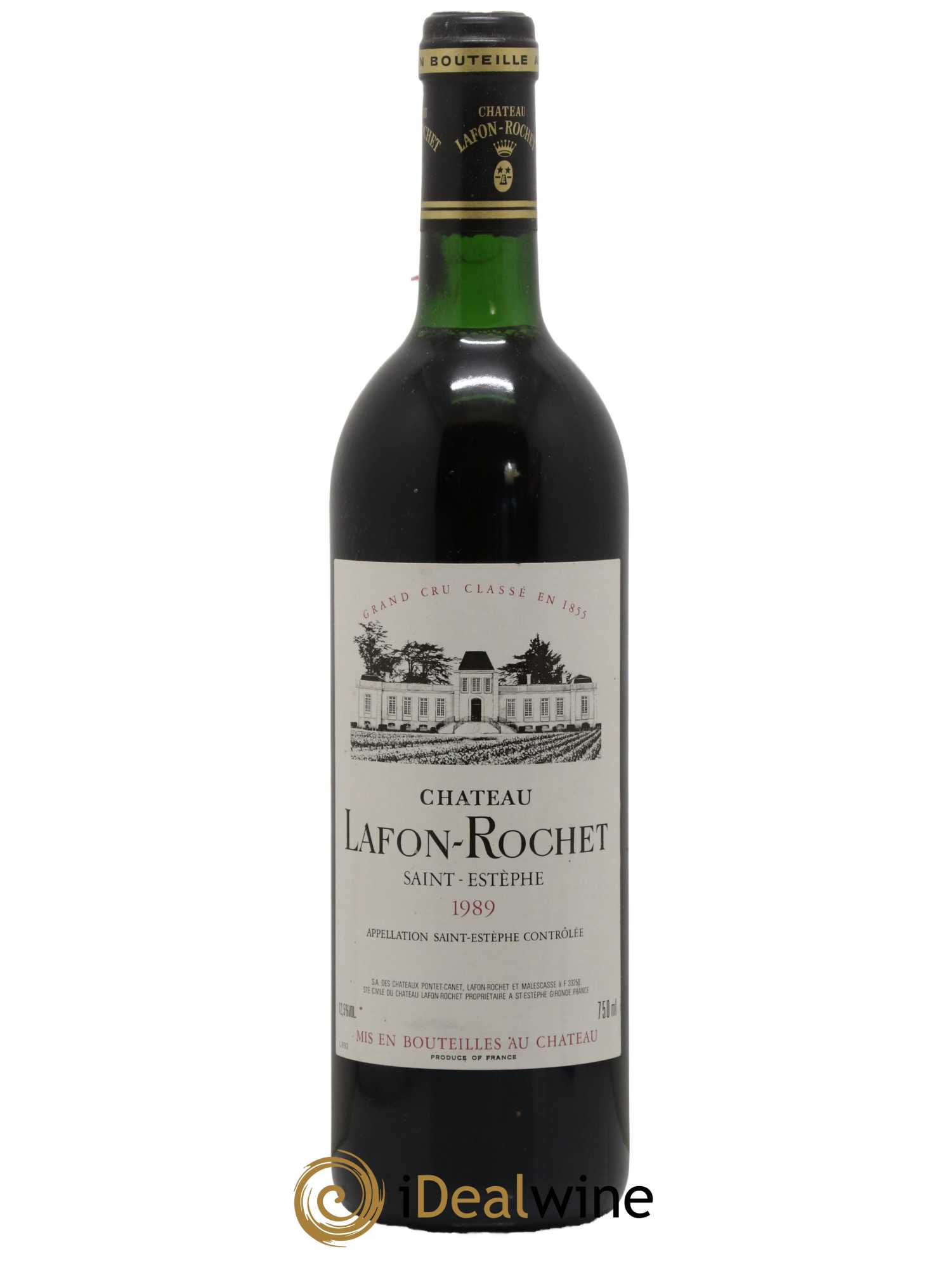 Château Lafon Rochet 4ème Grand Cru Classé 1989 - Lot de 1 bouteille - 0