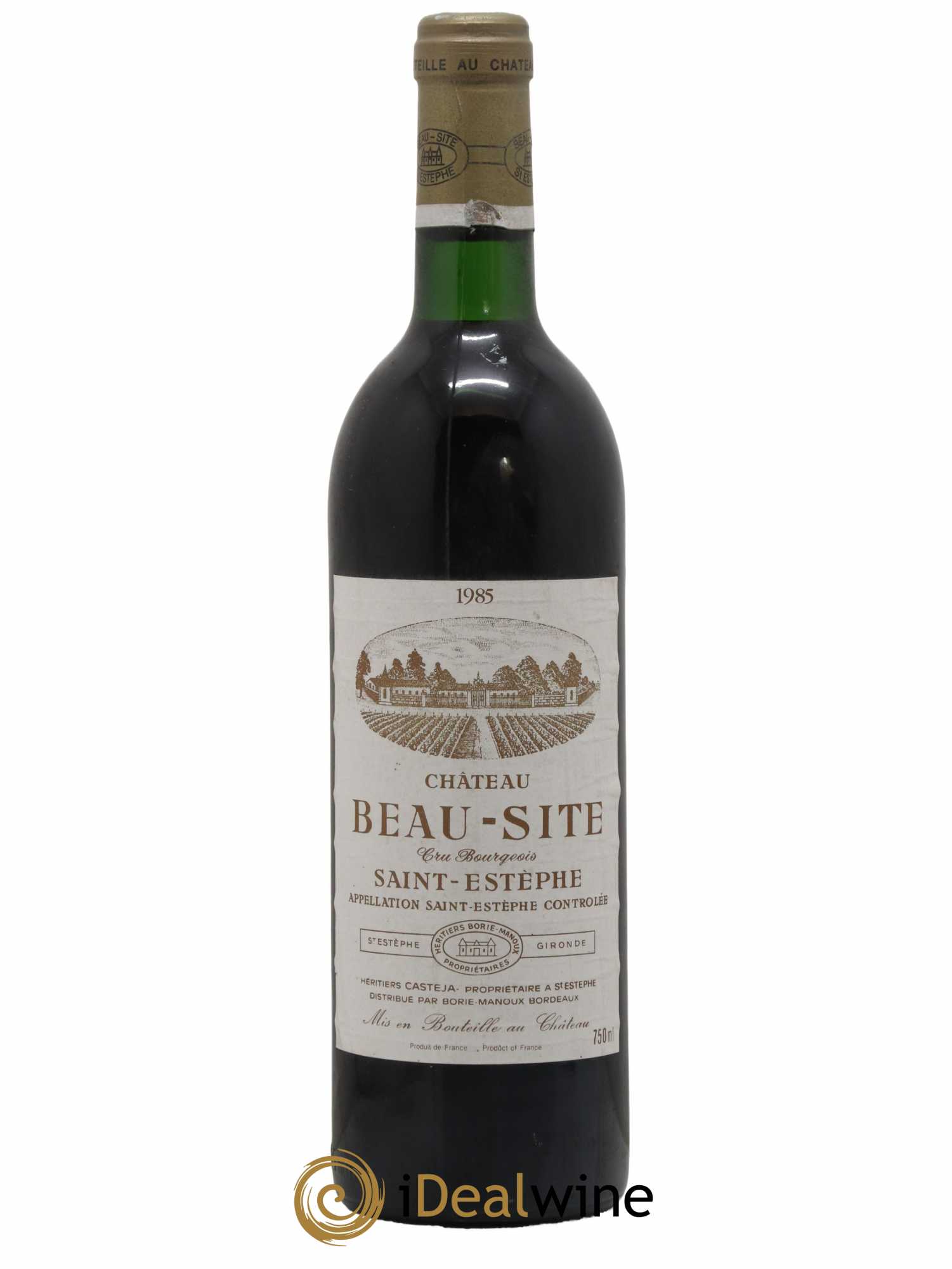 Château Beau Site Cru Bourgeois 1985 - Lot de 1 bouteille - 0