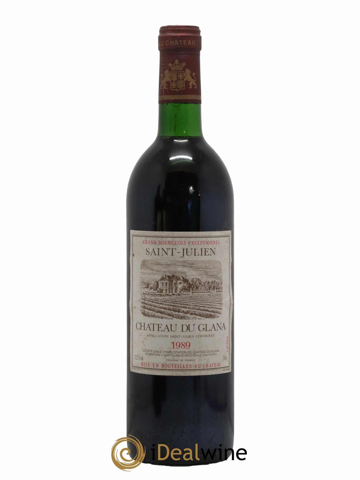 Château du Glana 1989 - Lot de 1 bouteille - 0