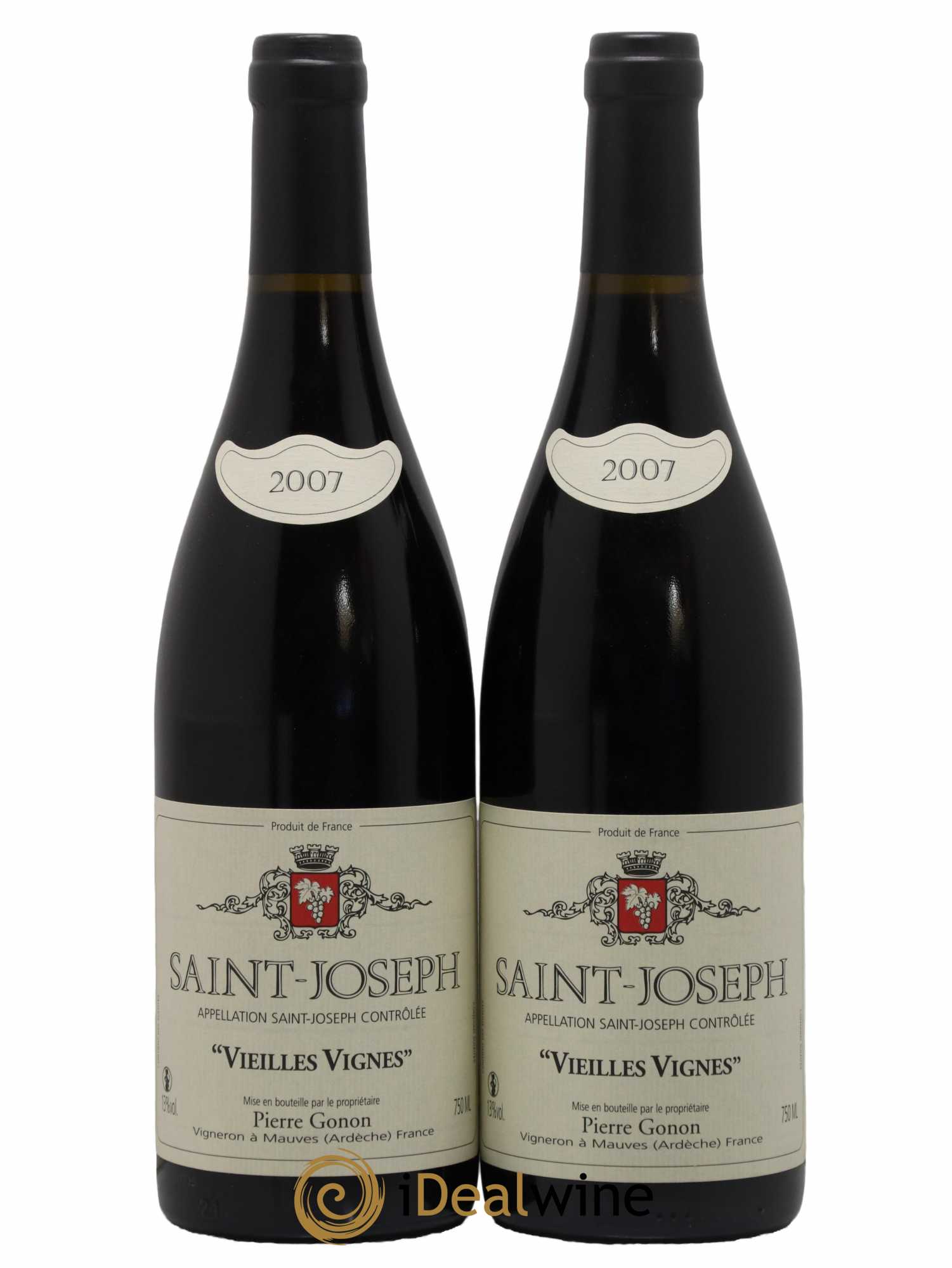 Saint-Joseph Vieilles Vignes Gonon (Domaine) 2007 - Lot de 2 bouteilles - 0