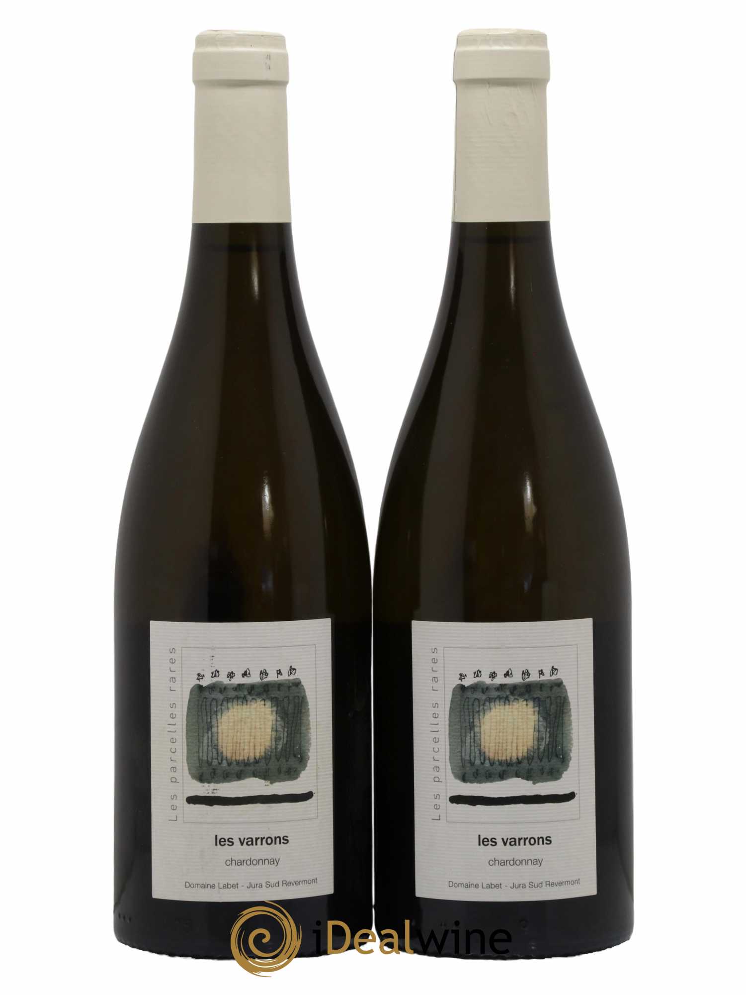 Côtes du Jura Chardonnay Les Varrons Romain - Julien - Charline Labet 2018 - Lot de 2 bouteilles - 0