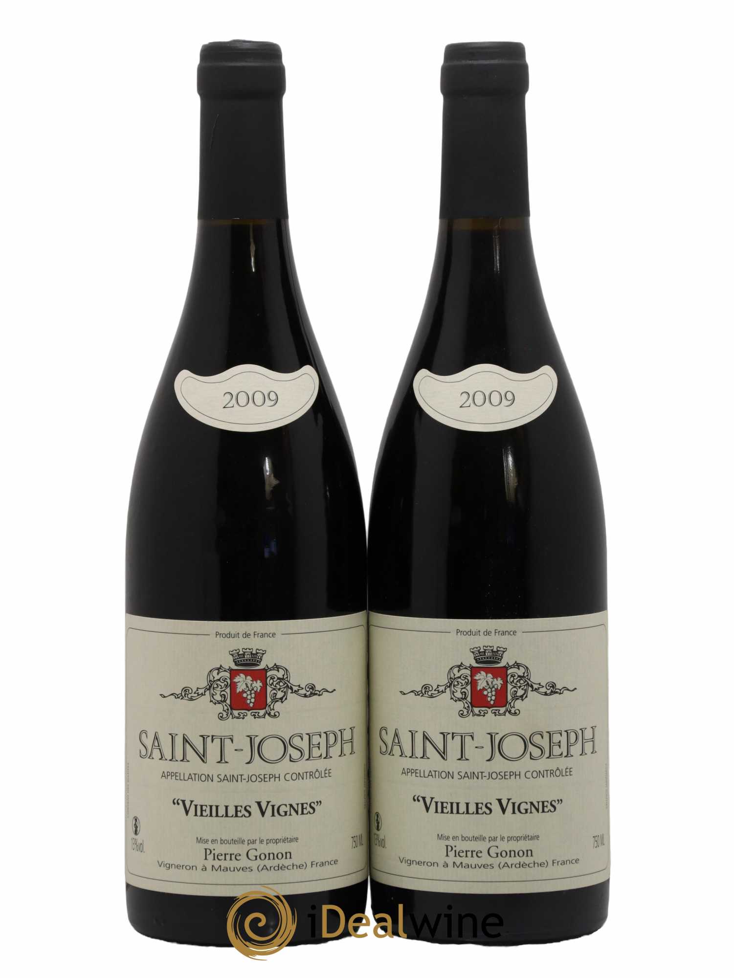 Saint-Joseph Vieilles Vignes Gonon (Domaine) 2009 - Lot de 2 bouteilles - 0