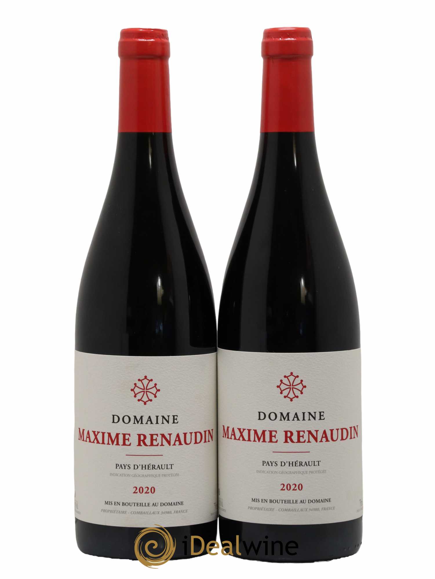 Pays d'Hérault Maxime Renaudin 2020 - Lot de 2 bouteilles - 0
