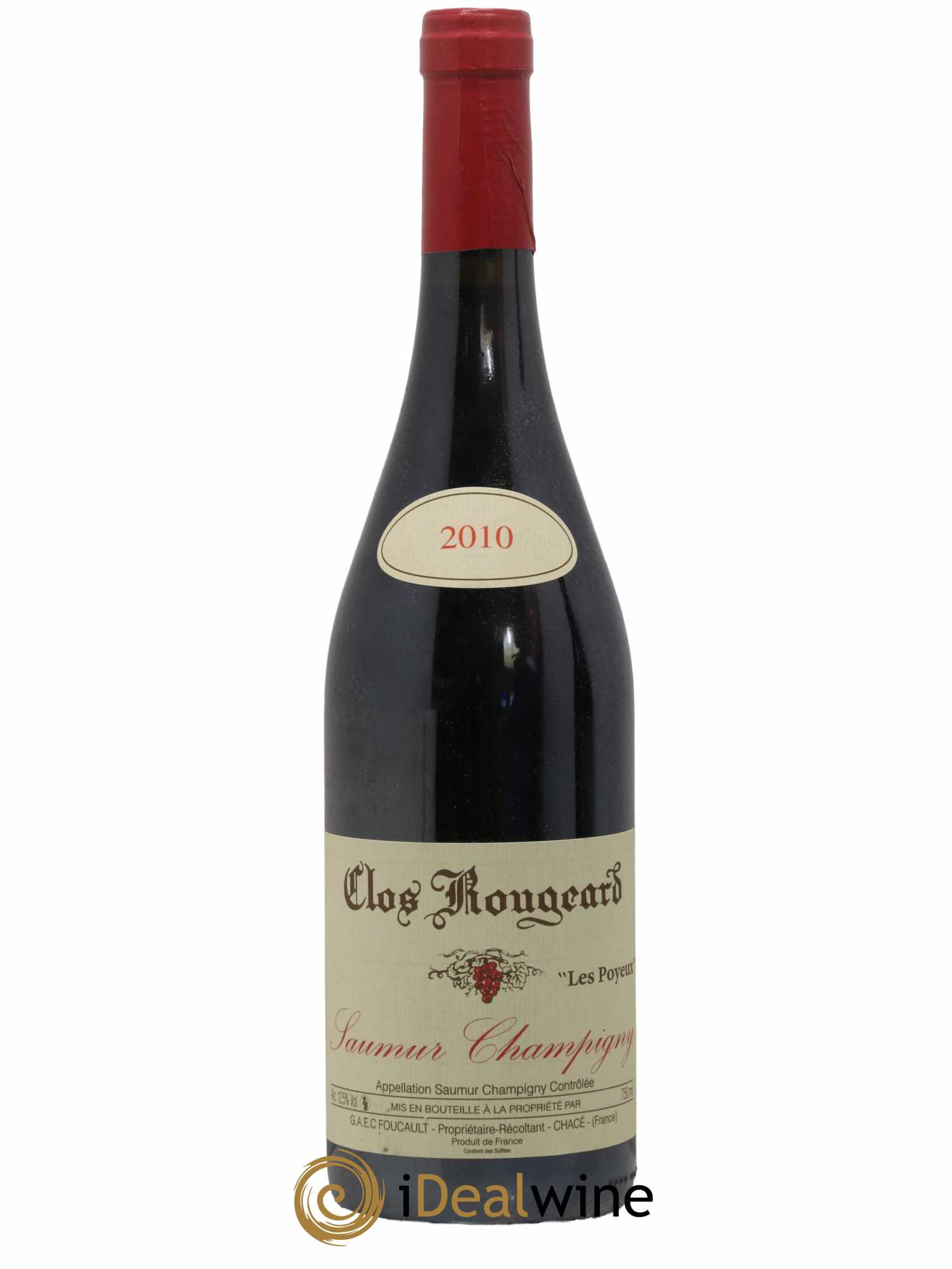 Saumur-Champigny Les Poyeux Clos Rougeard 2010 - Lot de 1 bouteille - 0