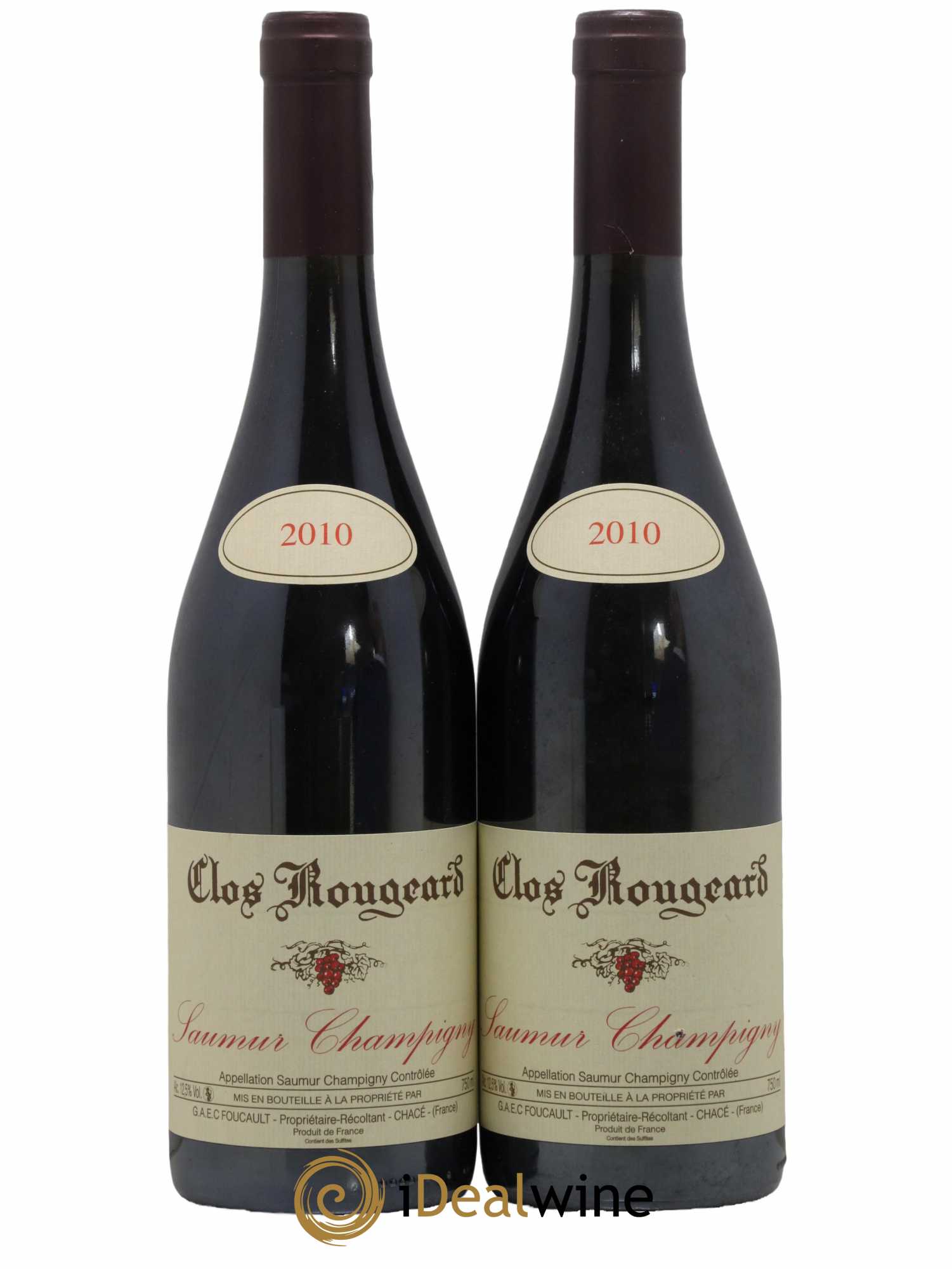 Saumur-Champigny Clos Rougeard 2010 - Lot de 2 bouteilles - 0