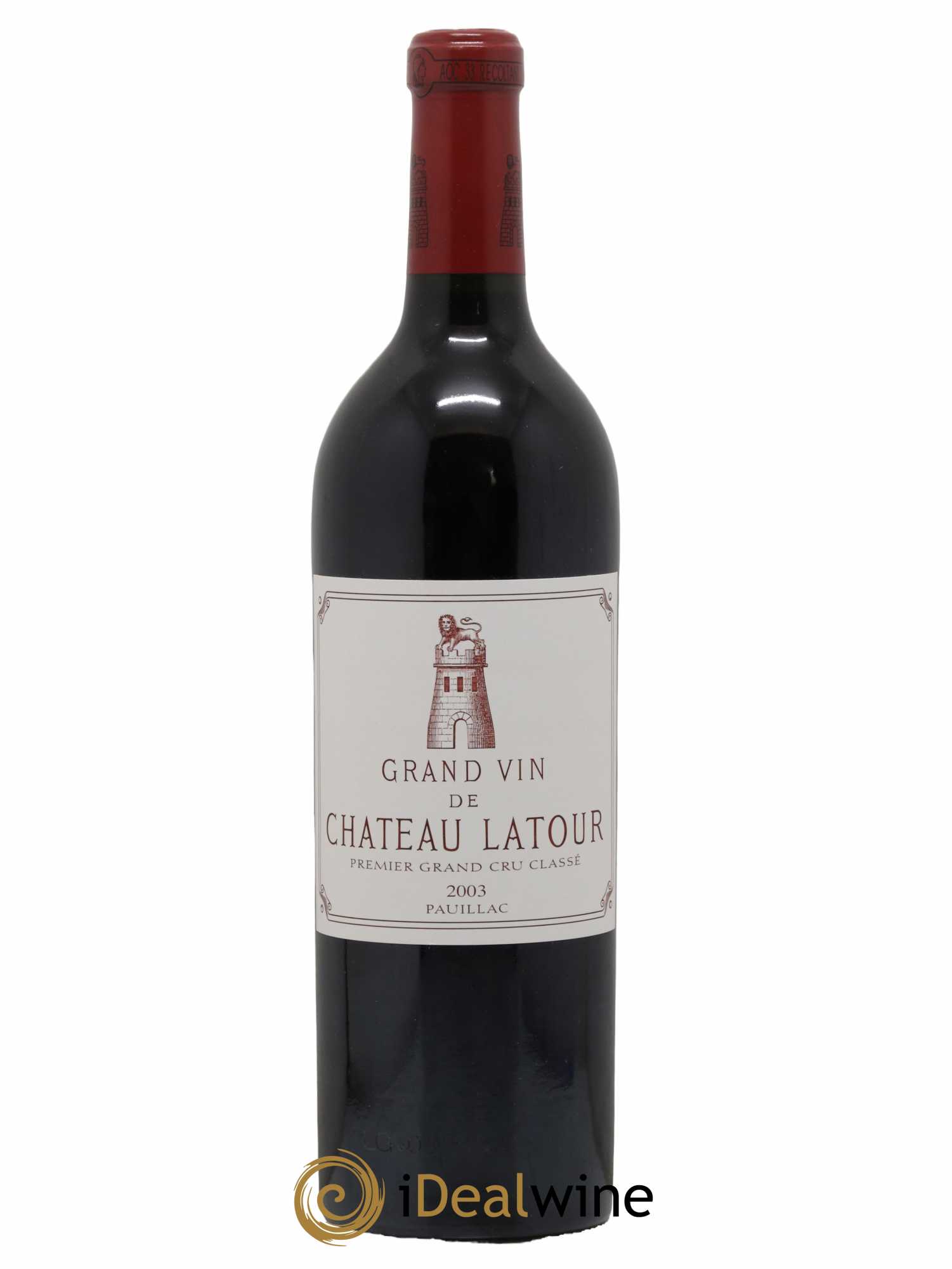 Château Latour 1er Grand Cru Classé 2003 - Lot de 1 bouteille - 0