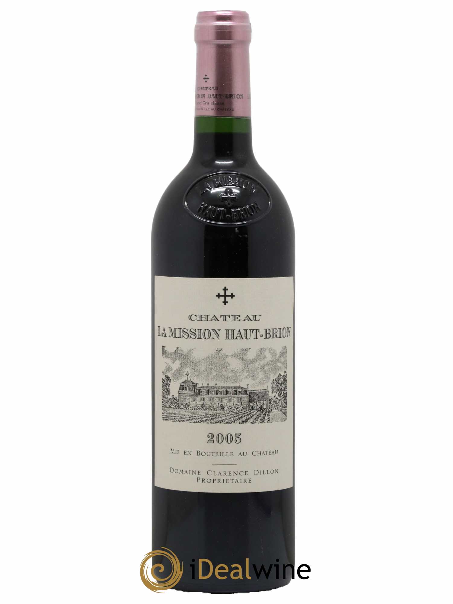Château la Mission Haut-Brion Cru Classé de Graves 2005 - Lot de 1 bouteille - 0