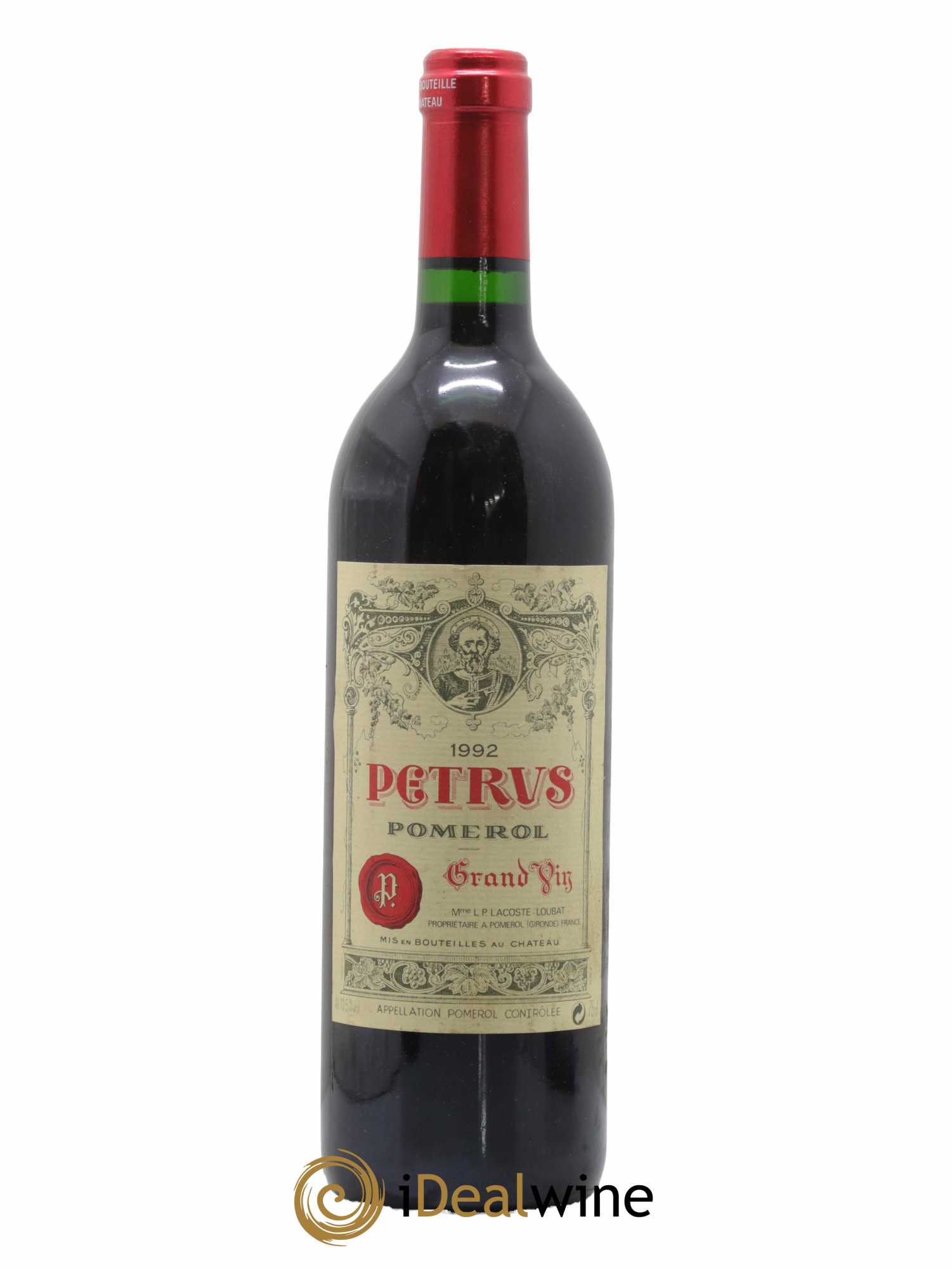 Petrus 1992 - Lot de 1 bouteille - 0
