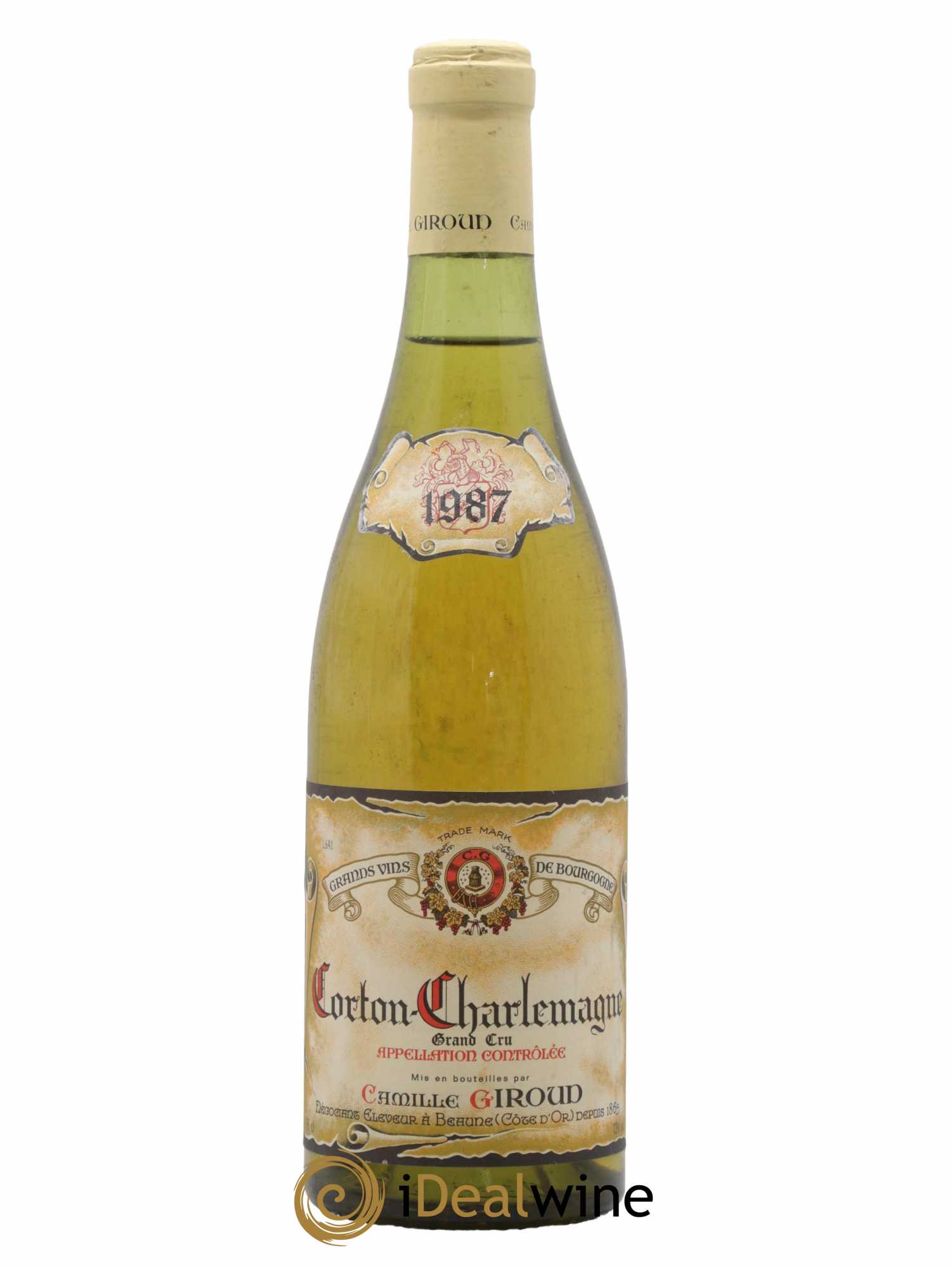 Corton-Charlemagne Grand Cru Camille Giroud 1987 - Lot de 1 bouteille - 0