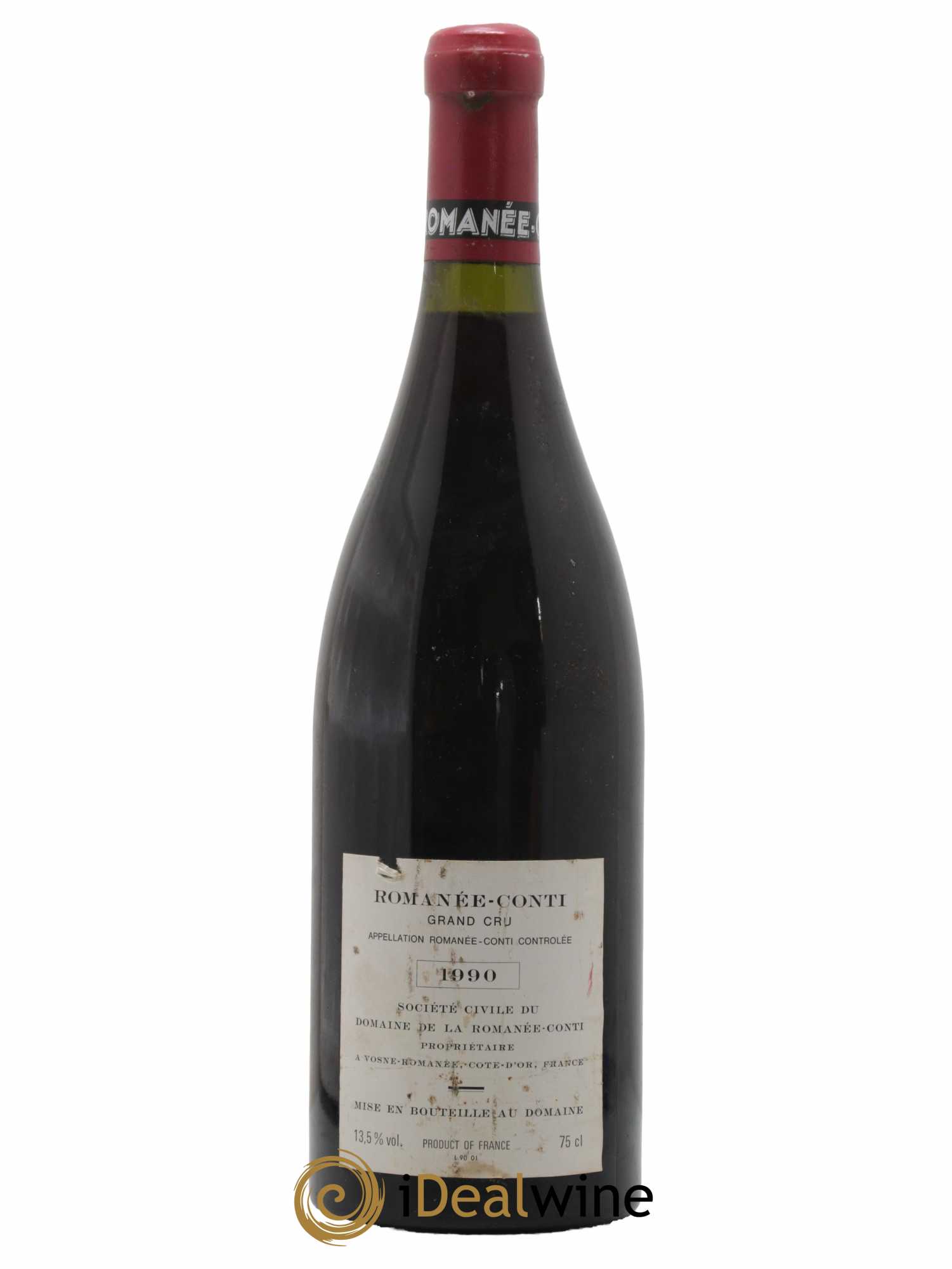 Romanée-Conti Grand Cru Domaine de la Romanée-Conti 1990 - Lot de 1 bouteille - 1