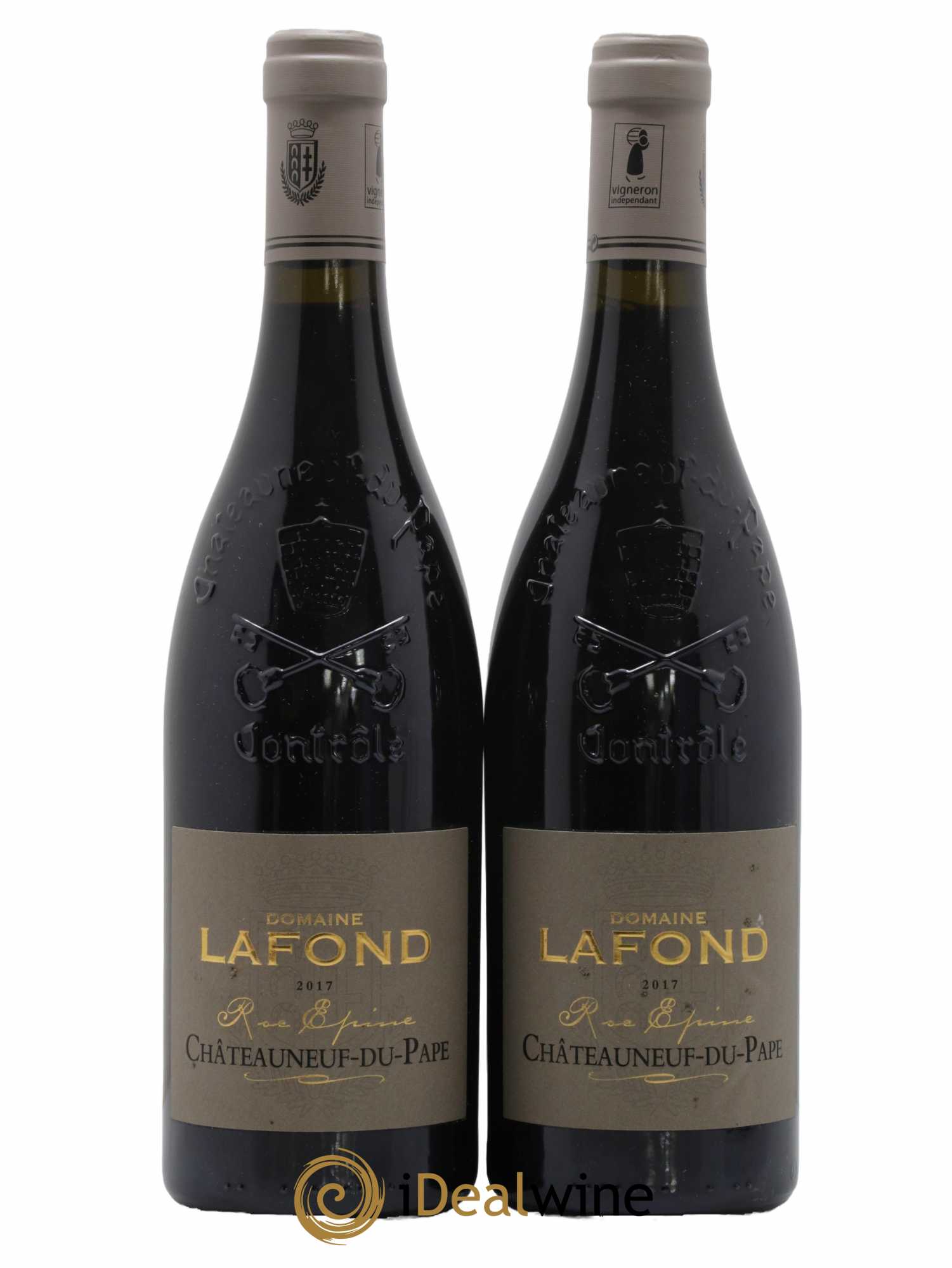 Châteauneuf-du-Pape Domaine Lafond 2017 - Lot de 2 bouteilles - 0