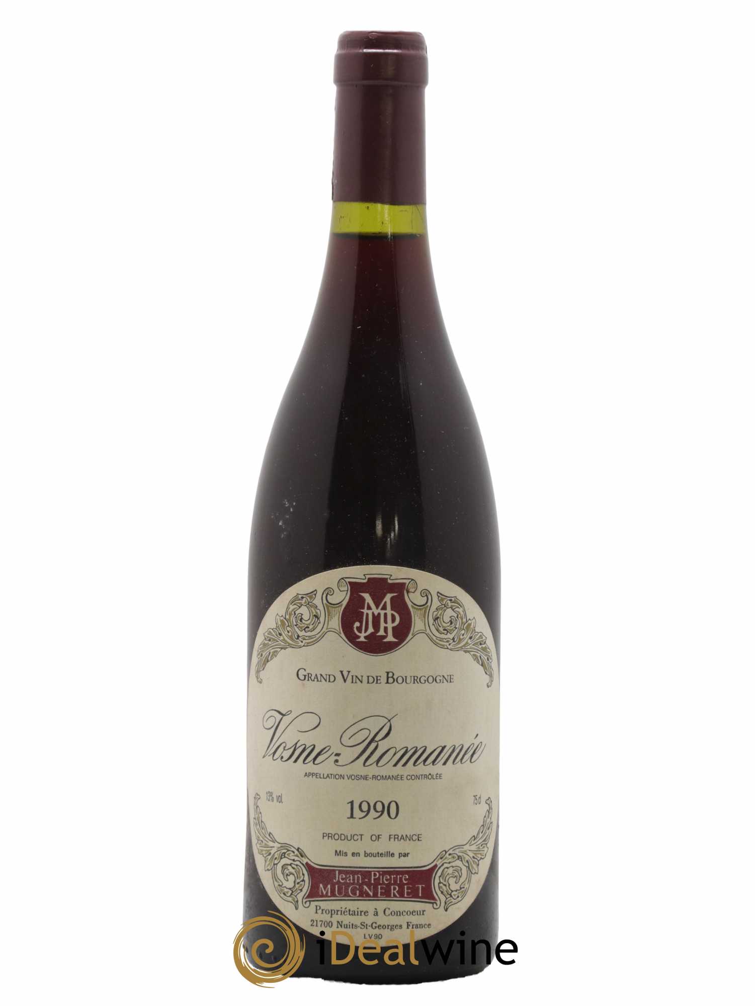 Vosne-Romanée Jean-Pierre Mugneret 1990 - Lot de 1 bouteille - 0