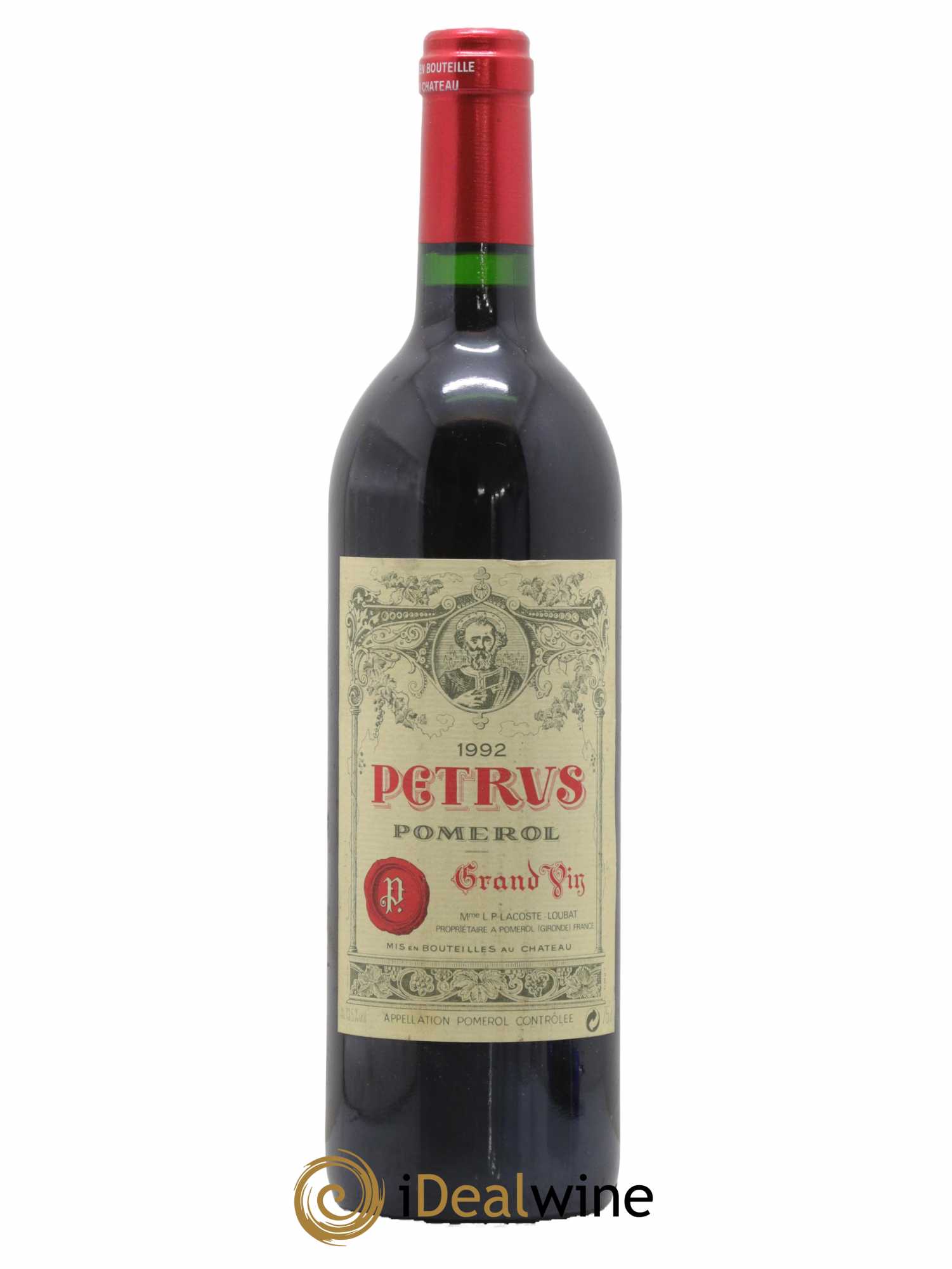 Petrus 1992 - Lot de 1 bouteille - 0