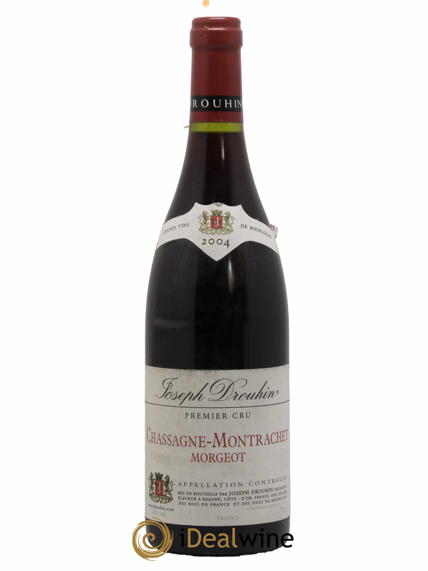 Chassagne-Montrachet 1er Cru Morgeot Joseph Drouhin 2004 - Lot de 1 bouteille - 0