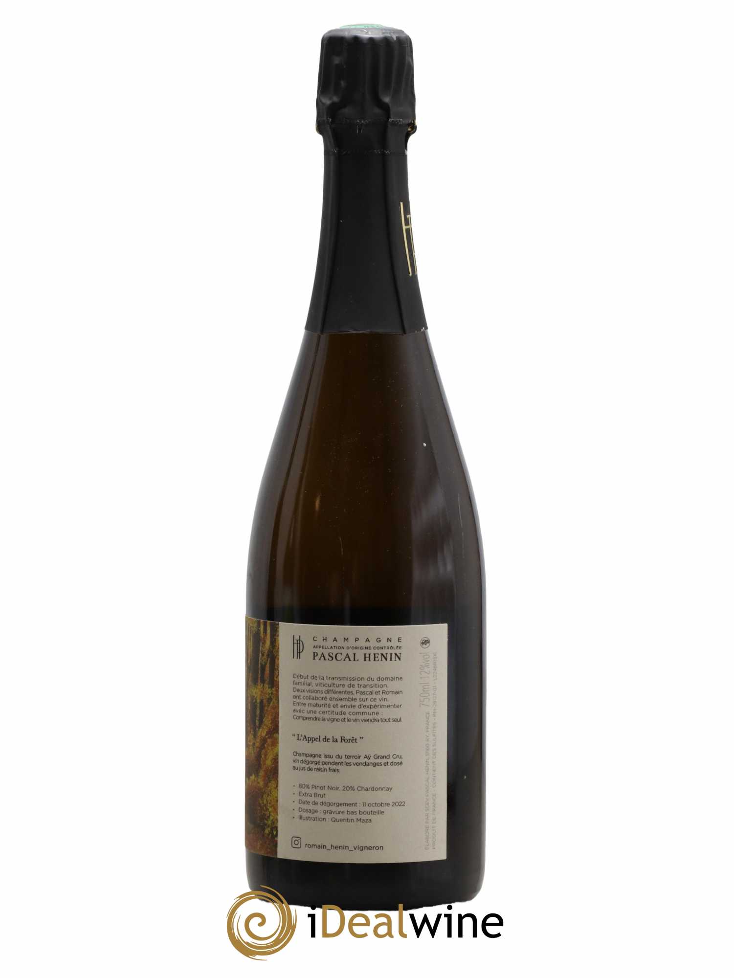 L'Appel de la Fôret Romain Henin - Lot de 1 bouteille - 1