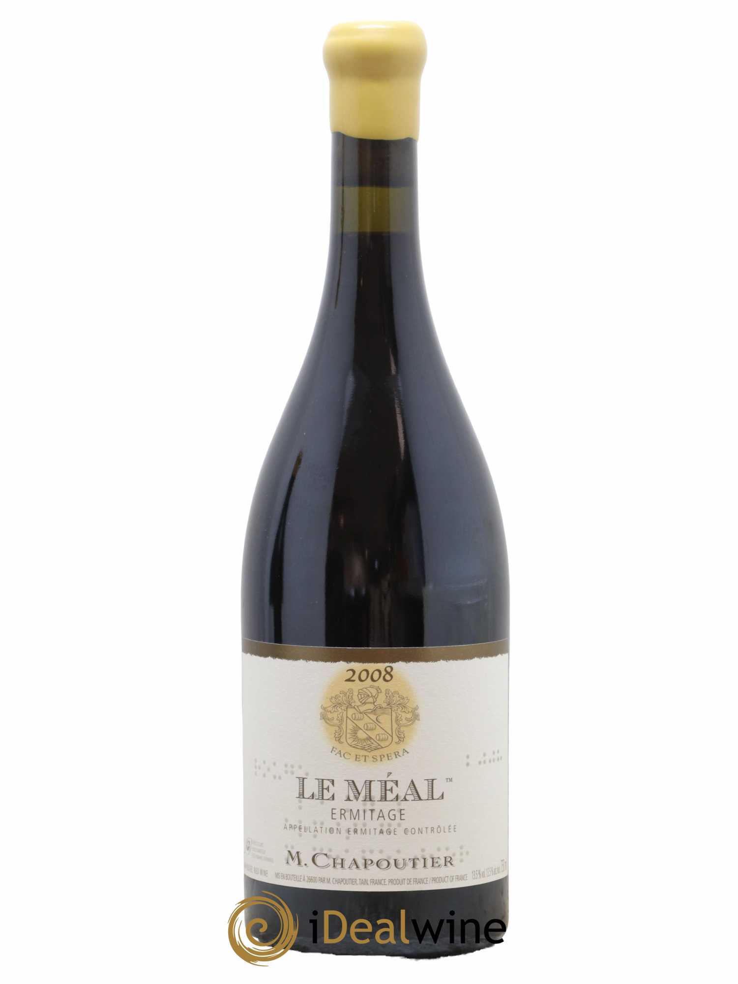 Hermitage Ermitage Le Méal Chapoutier 2008 - Lot de 1 bouteille - 0