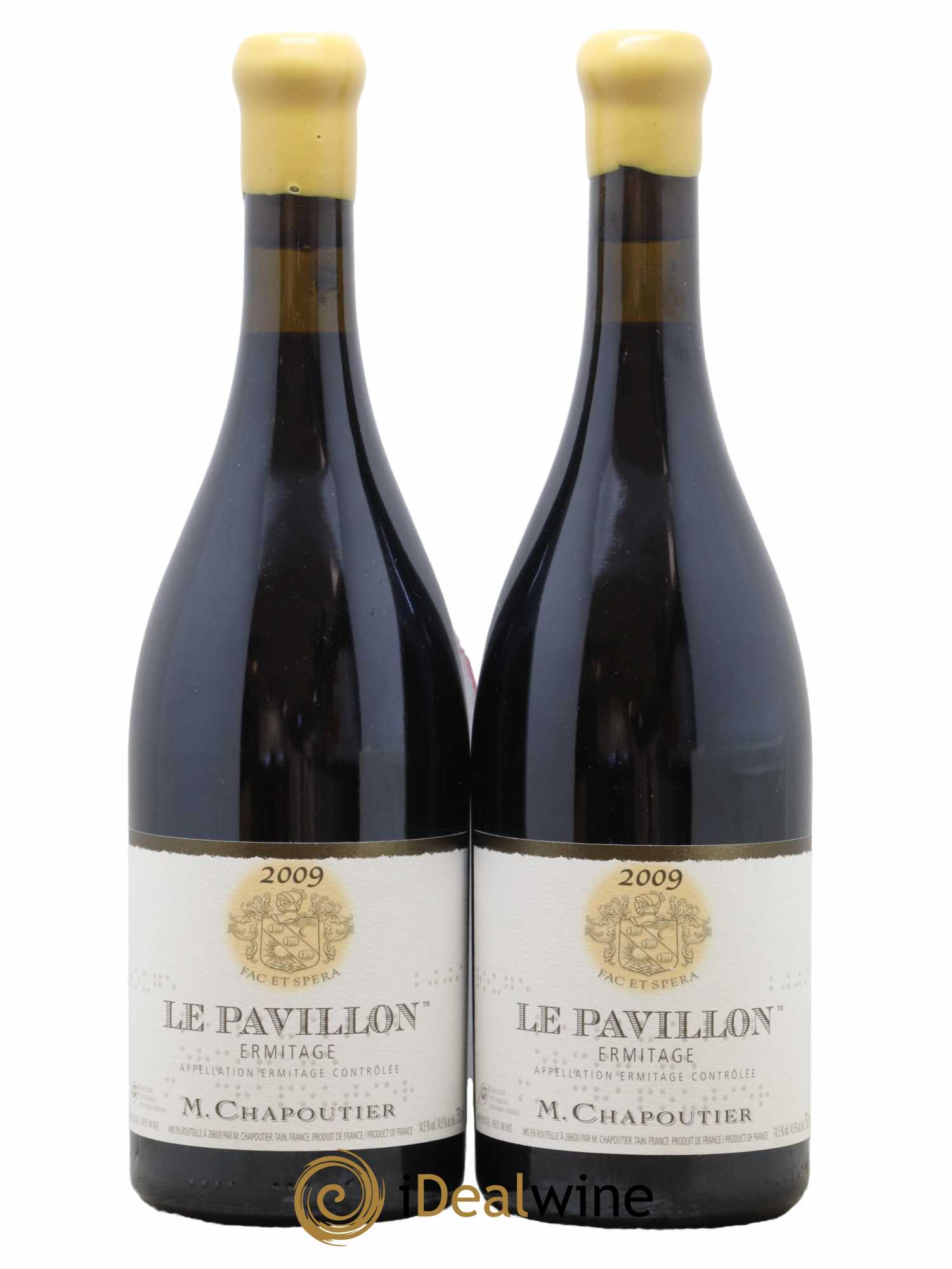 Hermitage Ermitage Le Pavillon Chapoutier 2009 - Lot de 2 bouteilles - 0