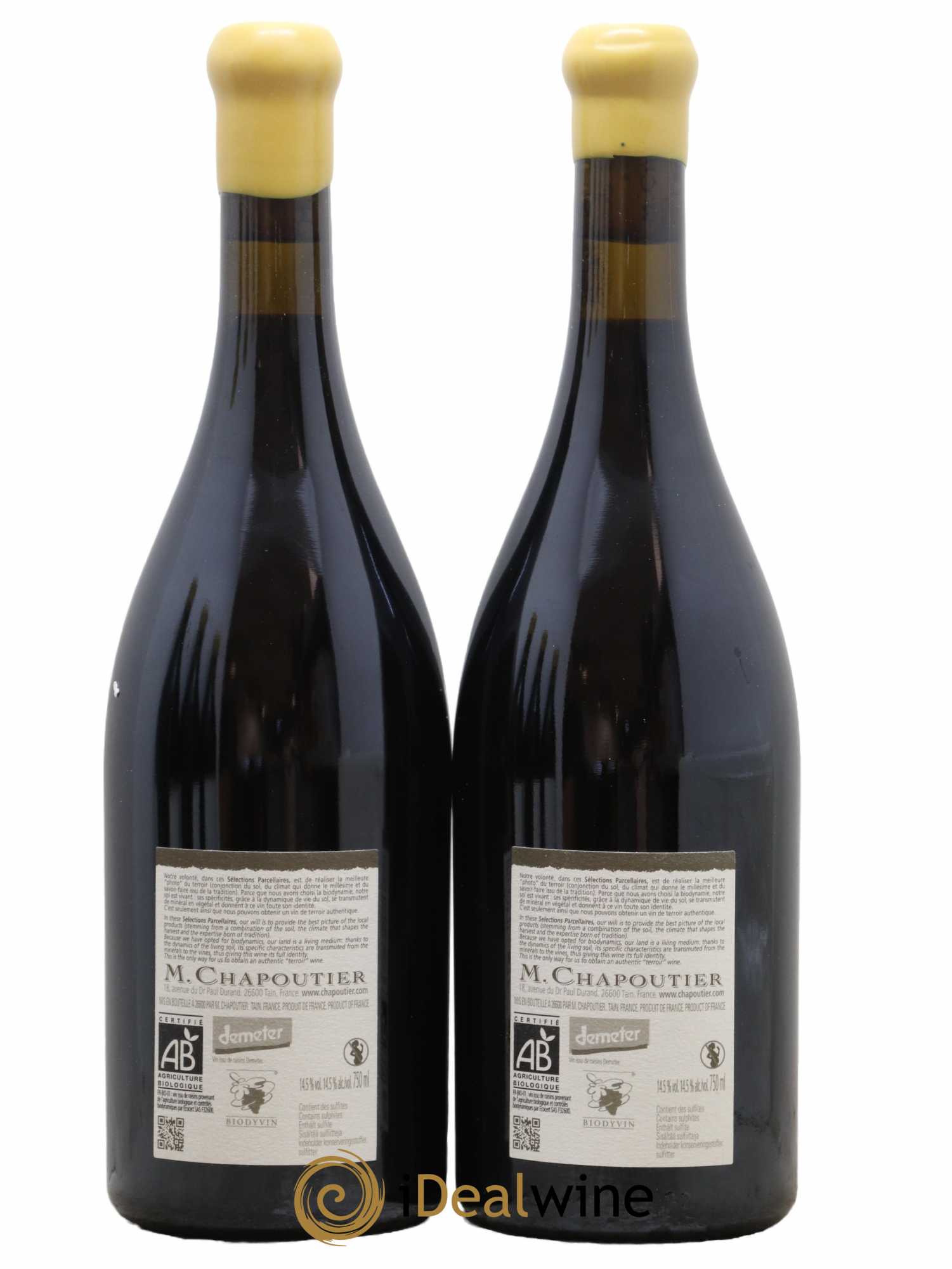Hermitage Ermitage Le Pavillon Chapoutier 2009 - Lot de 2 bouteilles - 1