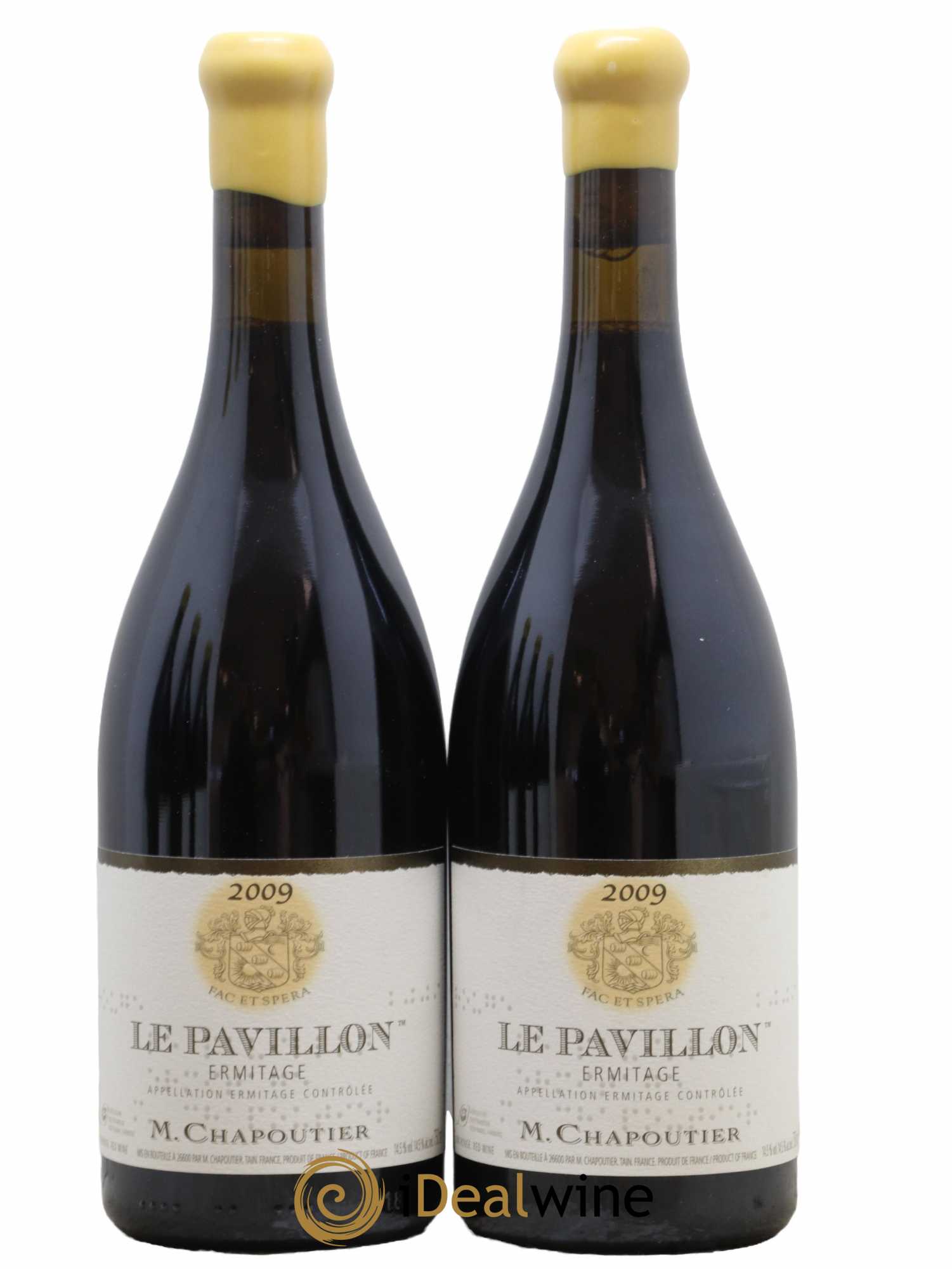 Hermitage Ermitage Le Pavillon Chapoutier 2009 - Lot de 2 bouteilles - 0