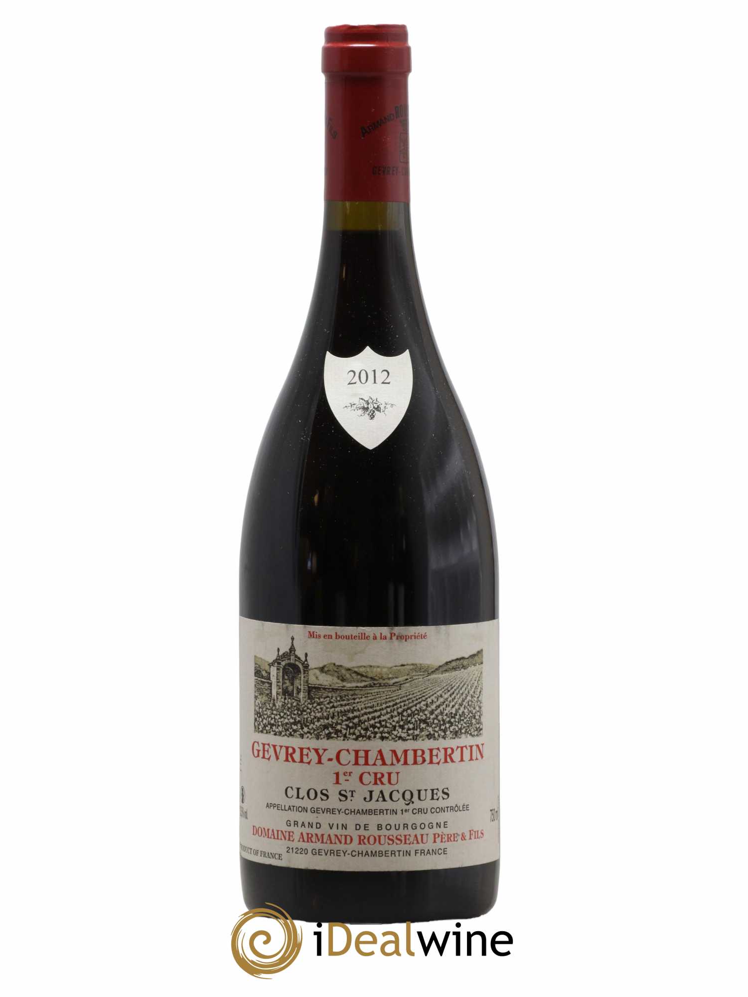 Gevrey-Chambertin 1er Cru Clos Saint-Jacques Armand Rousseau (Domaine) 2012 - Lot de 1 bouteille - 0