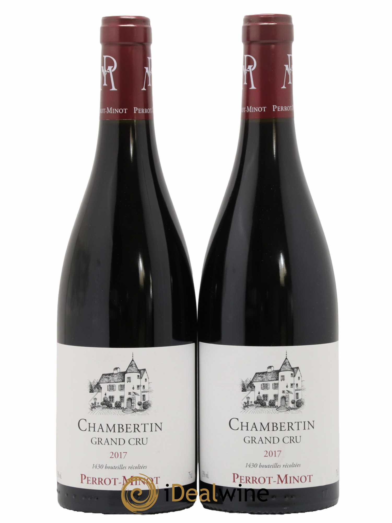 Chambertin Grand Cru Vieilles vignes Perrot-Minot 2017 - Lot de 2 bouteilles - 0
