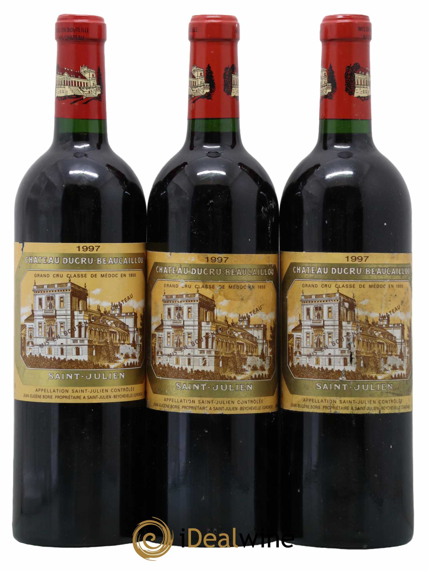 Château Ducru Beaucaillou 2ème Grand Cru Classé 1997 - Lot de 3 bouteilles - 0