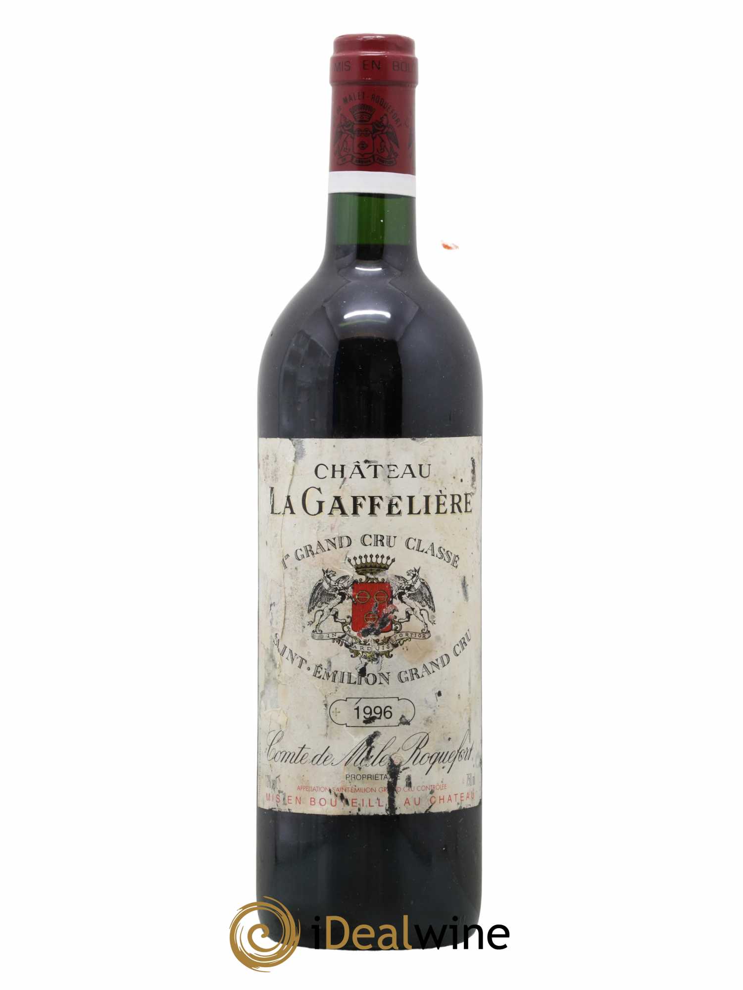 Château la Gaffelière 1er Grand Cru Classé B 1996 - Lot de 1 bouteille - 0