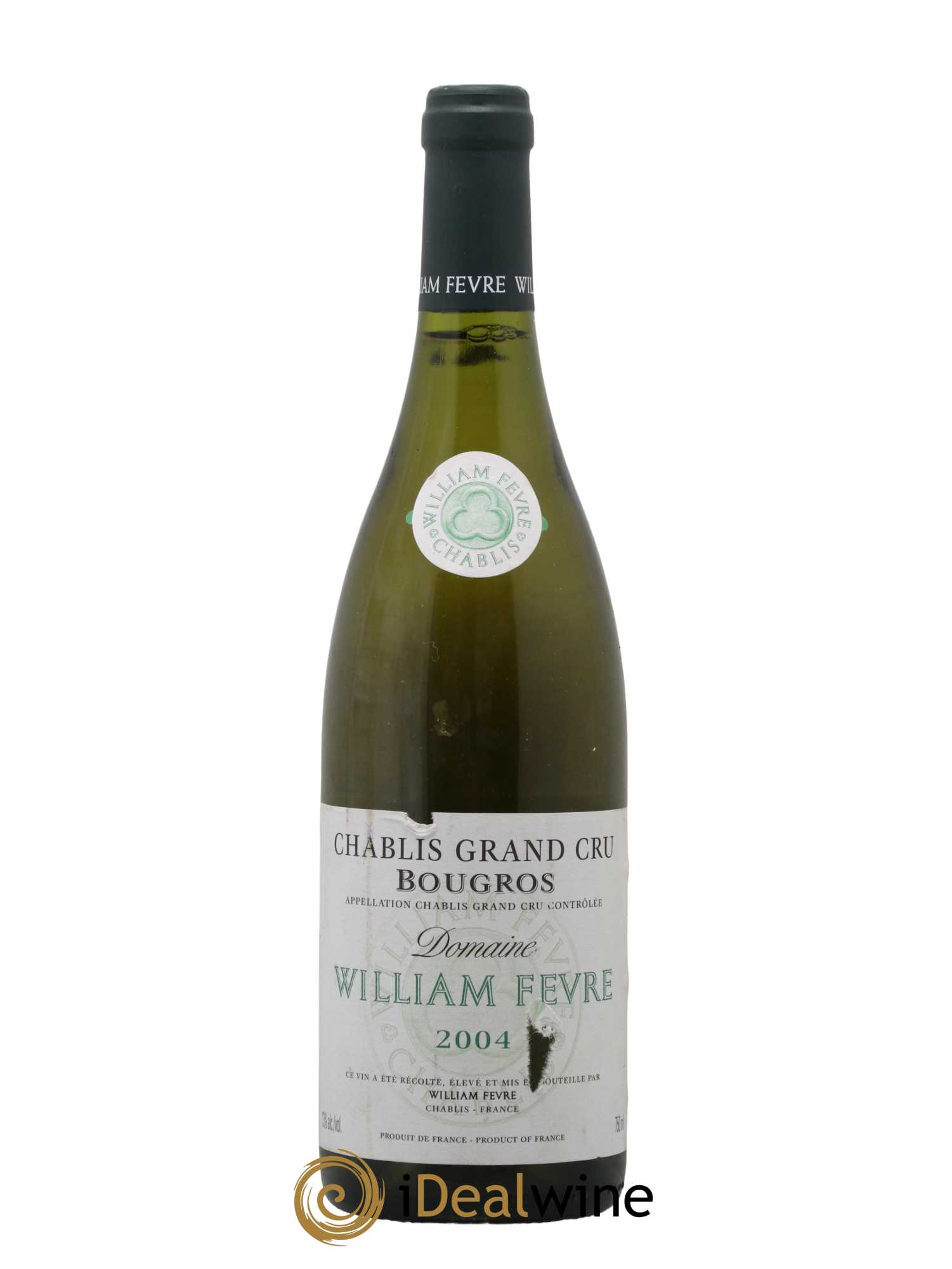Chablis Grand Cru Bougros William Fèvre 2004 - Lot de 1 bouteille - 0