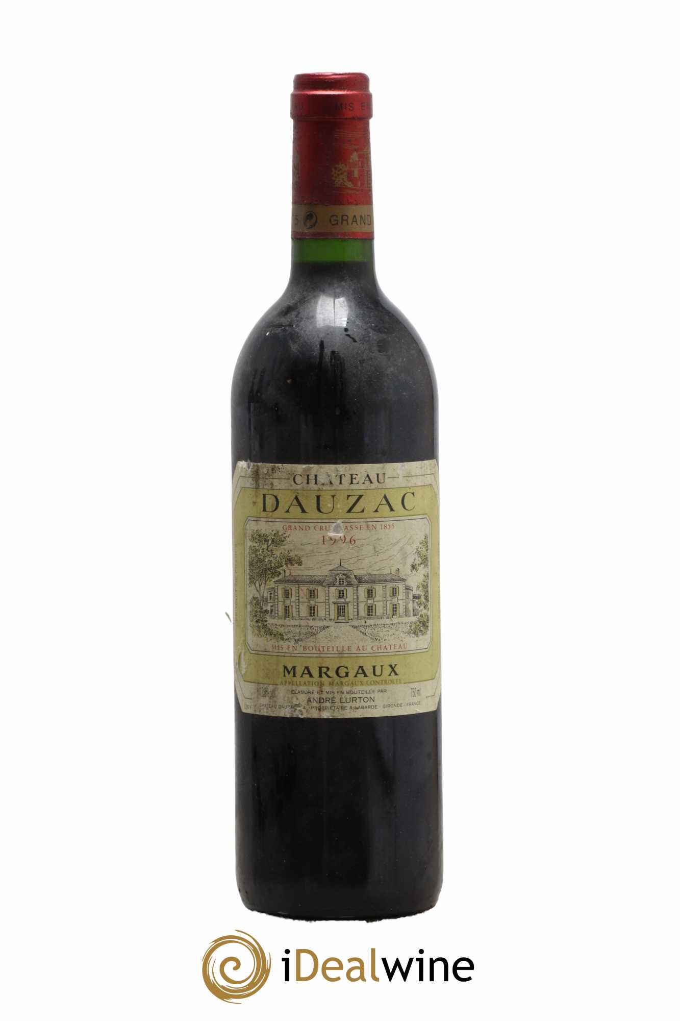 Château Dauzac 5ème Grand Cru Classé 1996 - Lot de 1 bouteille - 0