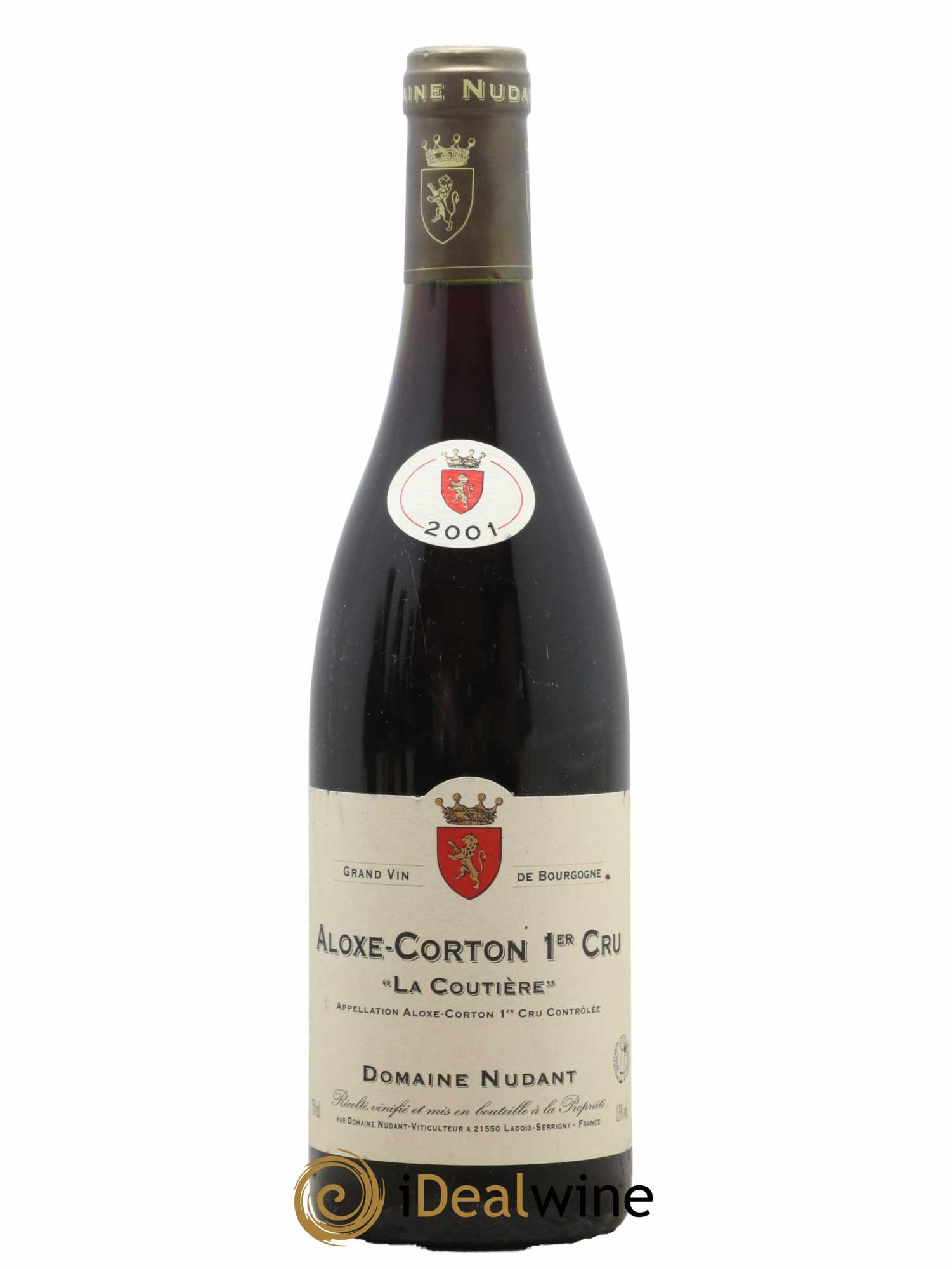Aloxe-Corton 1er Cru La Coutière Domaine Nudant 2001 - Lot de 1 bouteille - 0