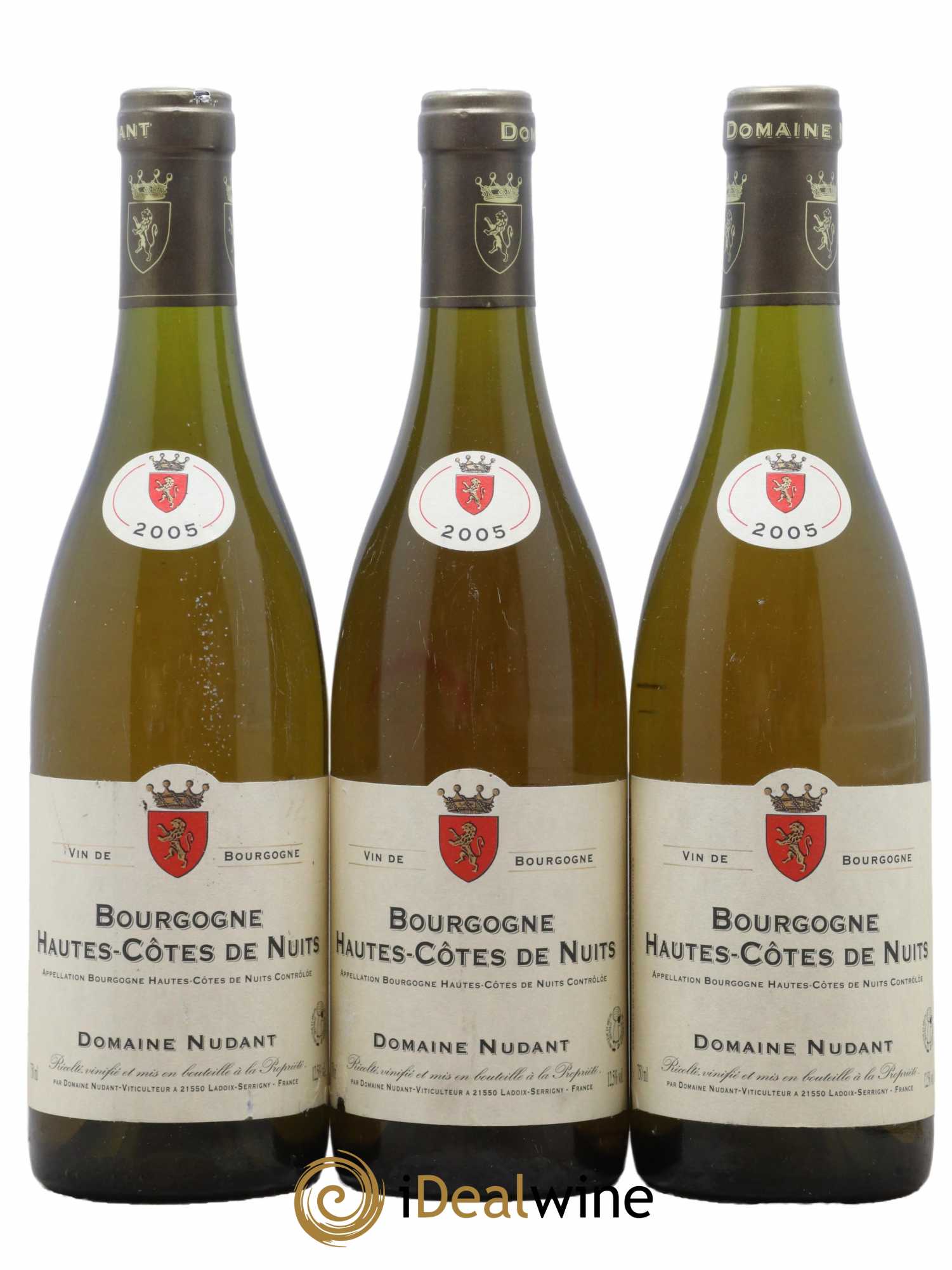 Hautes-Côtes de Nuits Domaine Nudant 2005 - Lot de 3 bouteilles - 0