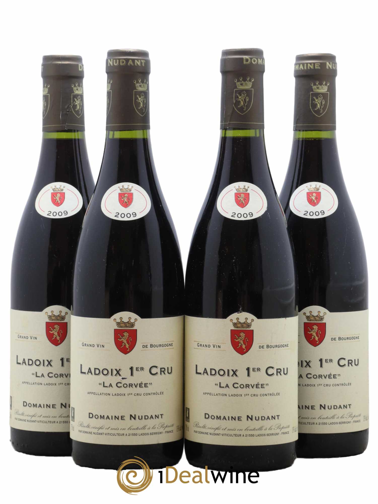 Ladoix 1er Cru La Corvée Domaine Nudant 2009 - Lot de 4 bouteilles - 0