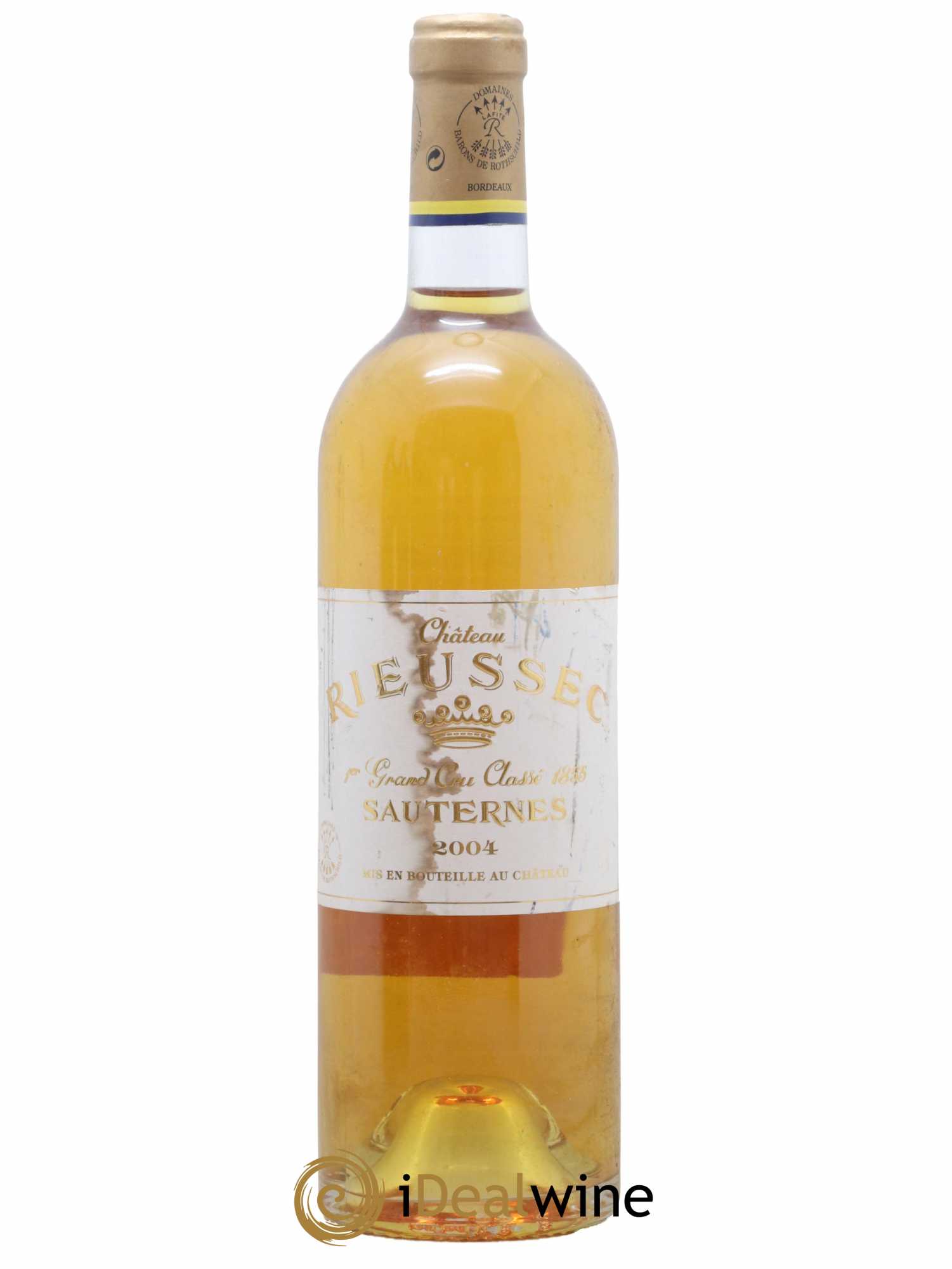 Château Rieussec 1er Grand Cru Classé 2004 - Posten von 1 Flasche - 0