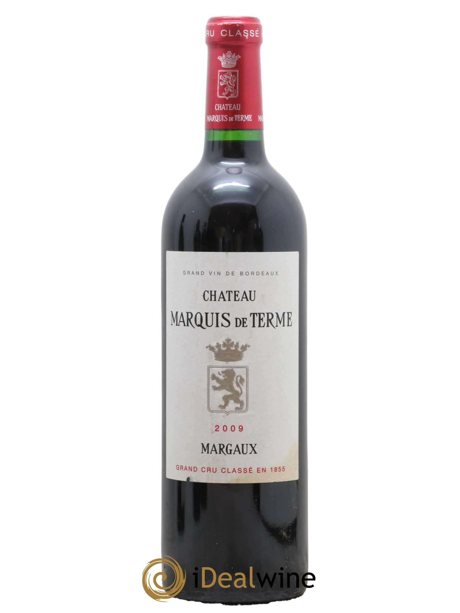 Château Marquis de Terme 4ème Grand Cru Classé 2009 - Lot de 1 bouteille - 0