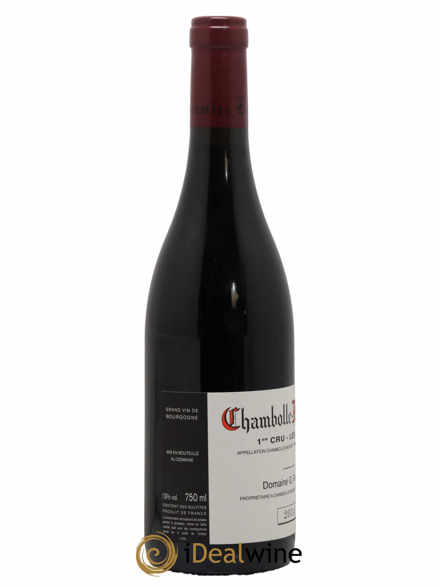 Chambolle-Musigny 1er Cru Les Cras Georges Roumier (Domaine) 2014 - Lot de 1 bouteille - 1