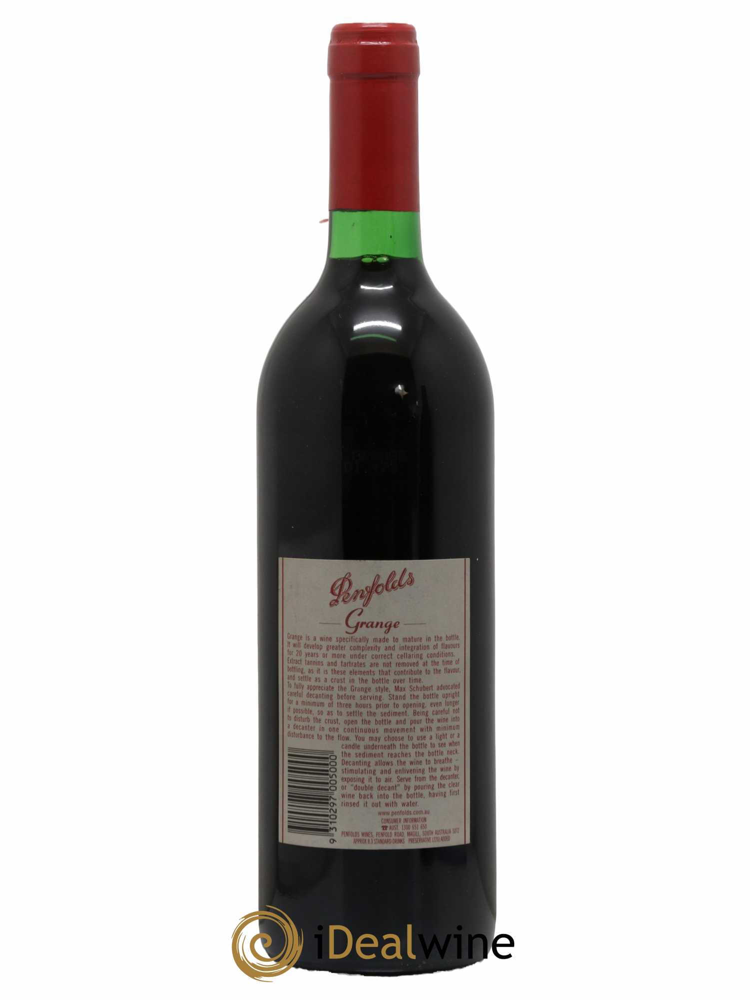 South Australia Penfolds Wines Grange Bin 95 1996 - Lot de 1 bouteille - 1