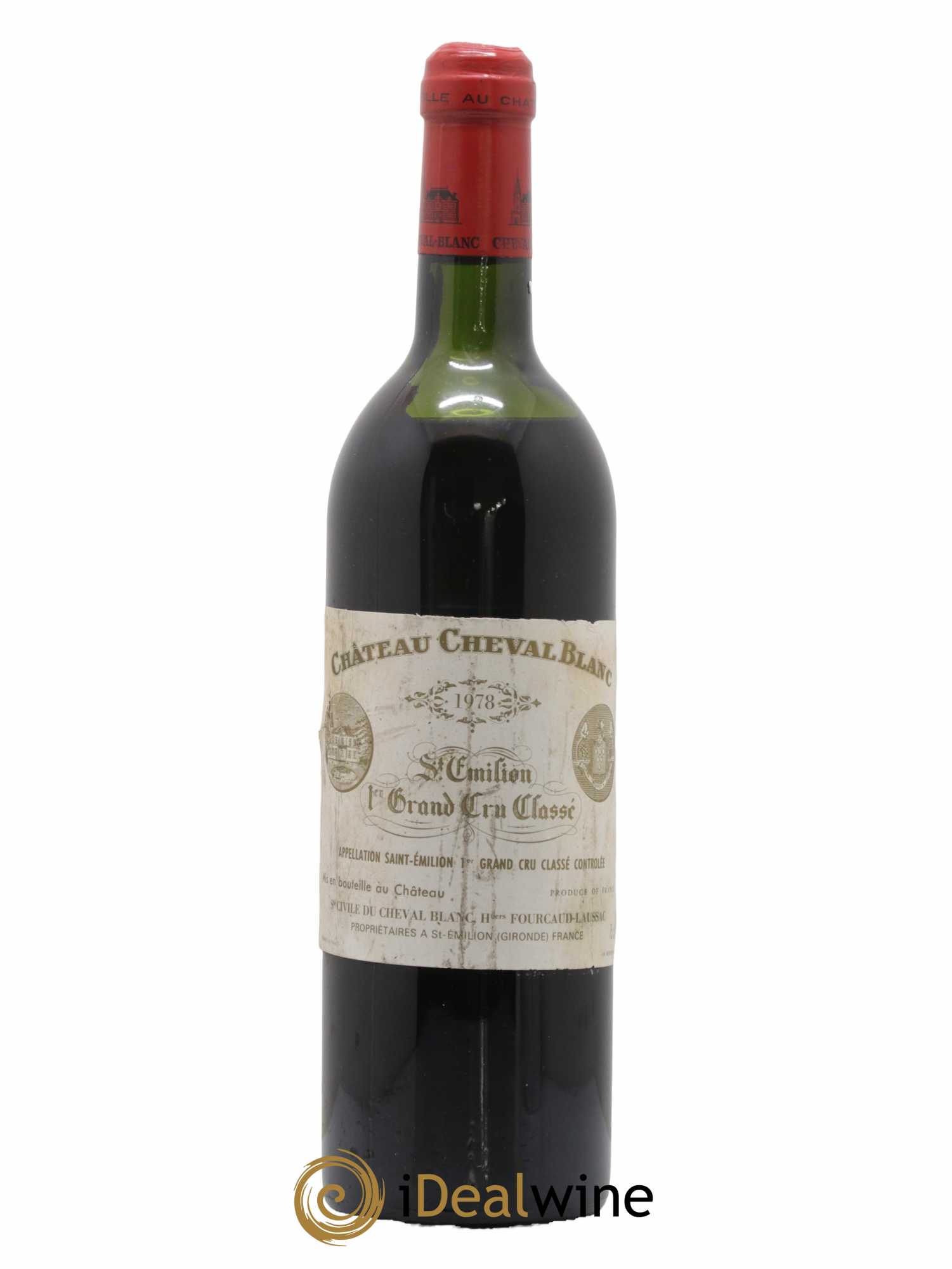 Château Cheval Blanc 1er Grand Cru Classé A 1978 - Lot de 1 bouteille - 0