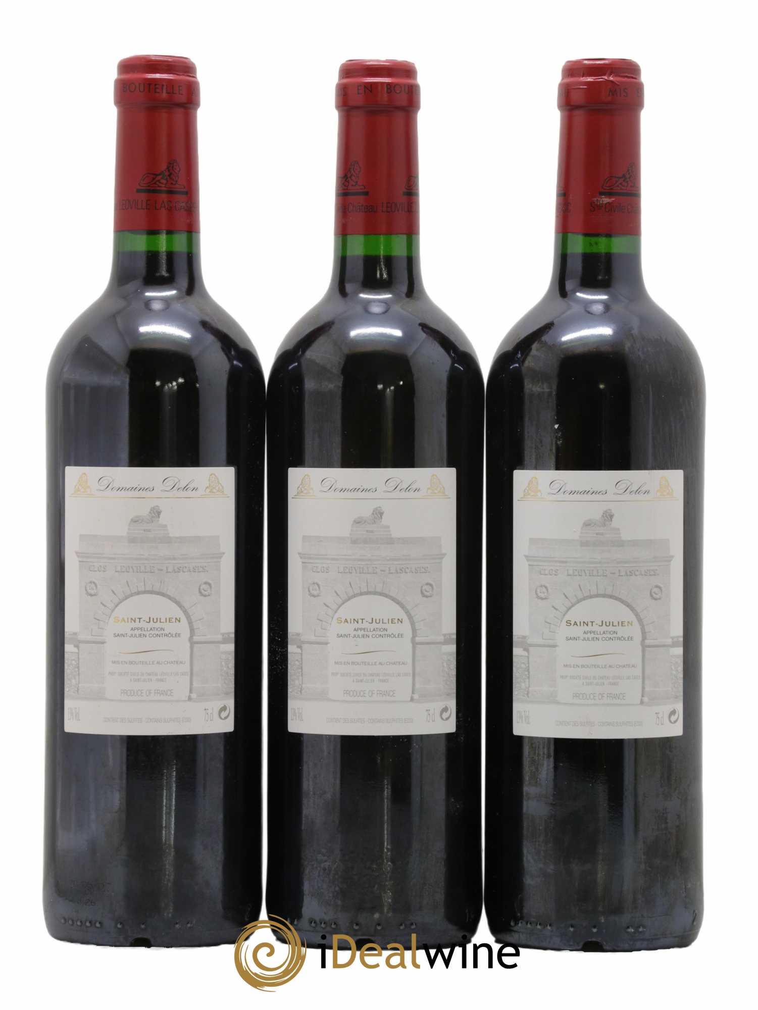 Château Léoville Las Cases 2ème Grand Cru Classé 2005 - Lot de 3 bouteilles - 1