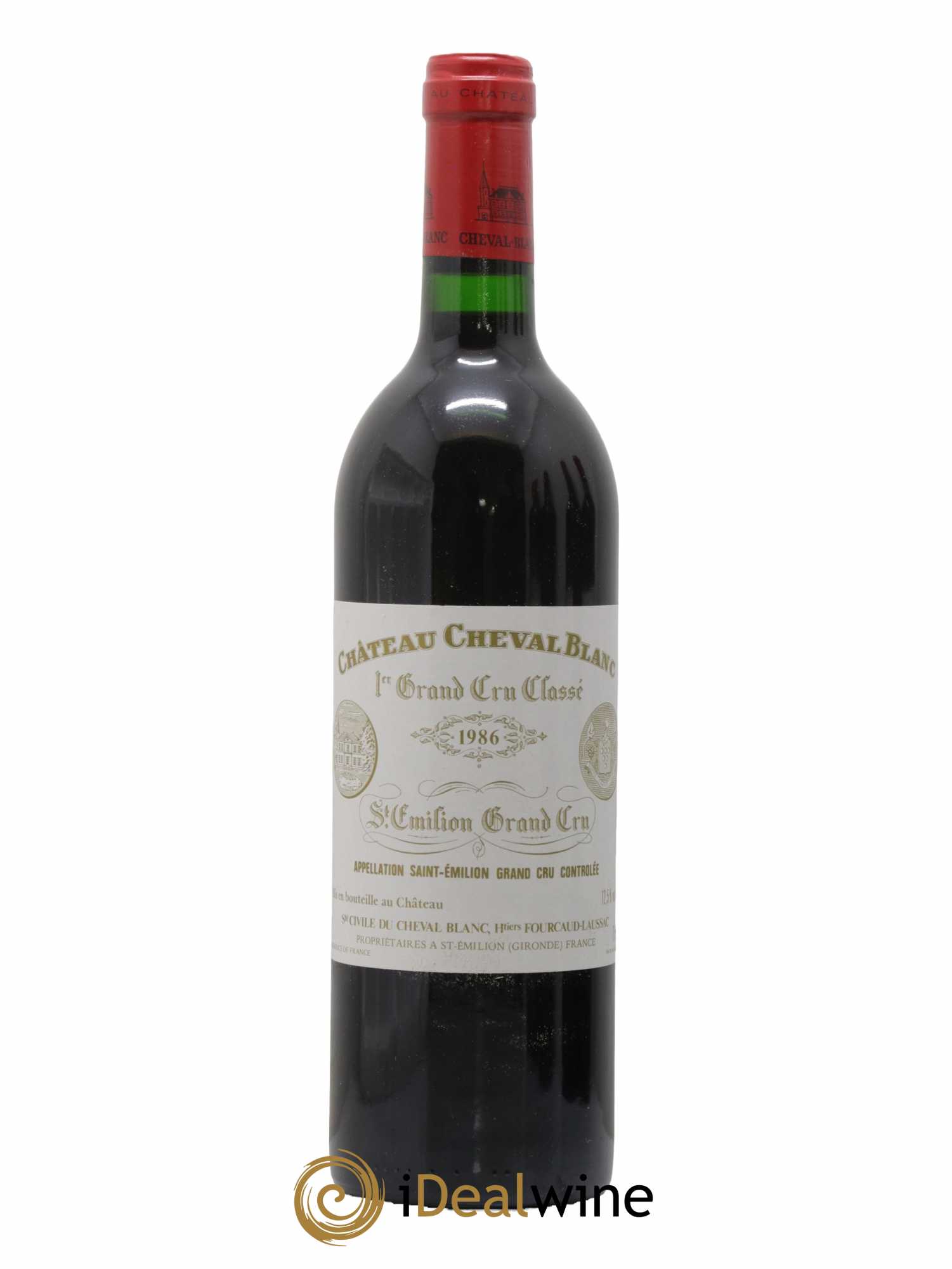 Château Cheval Blanc 1er Grand Cru Classé A 1986 - Lot de 1 bouteille - 0