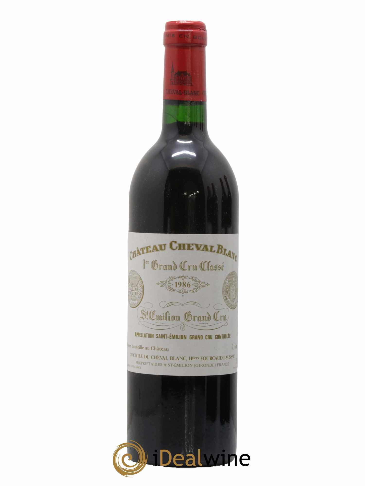 Château Cheval Blanc 1er Grand Cru Classé A 1986 - Lot de 1 bouteille - 0