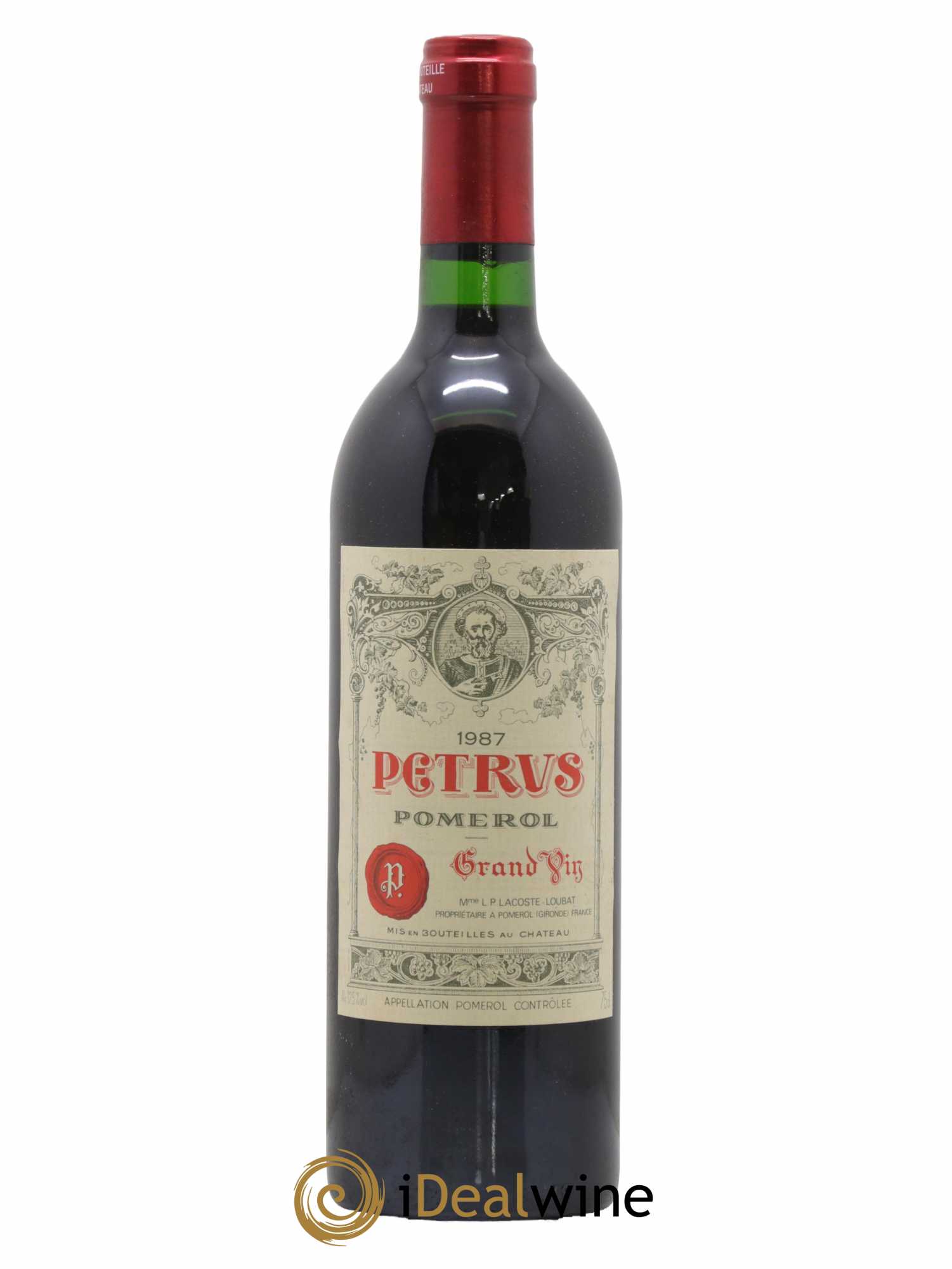 Petrus 1987 - Lot de 1 bouteille - 0
