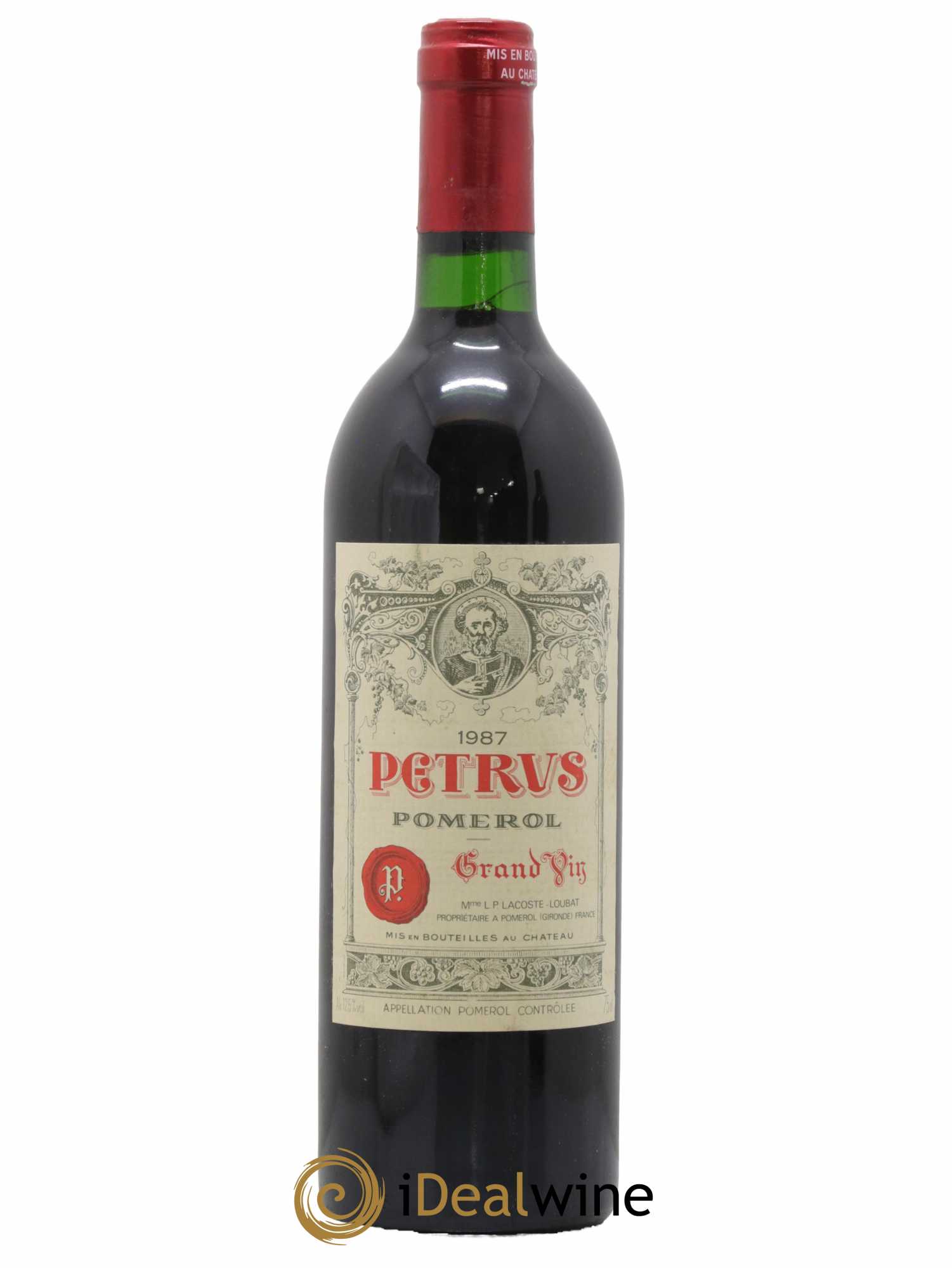 Petrus 1987 - Lot de 1 bouteille - 0