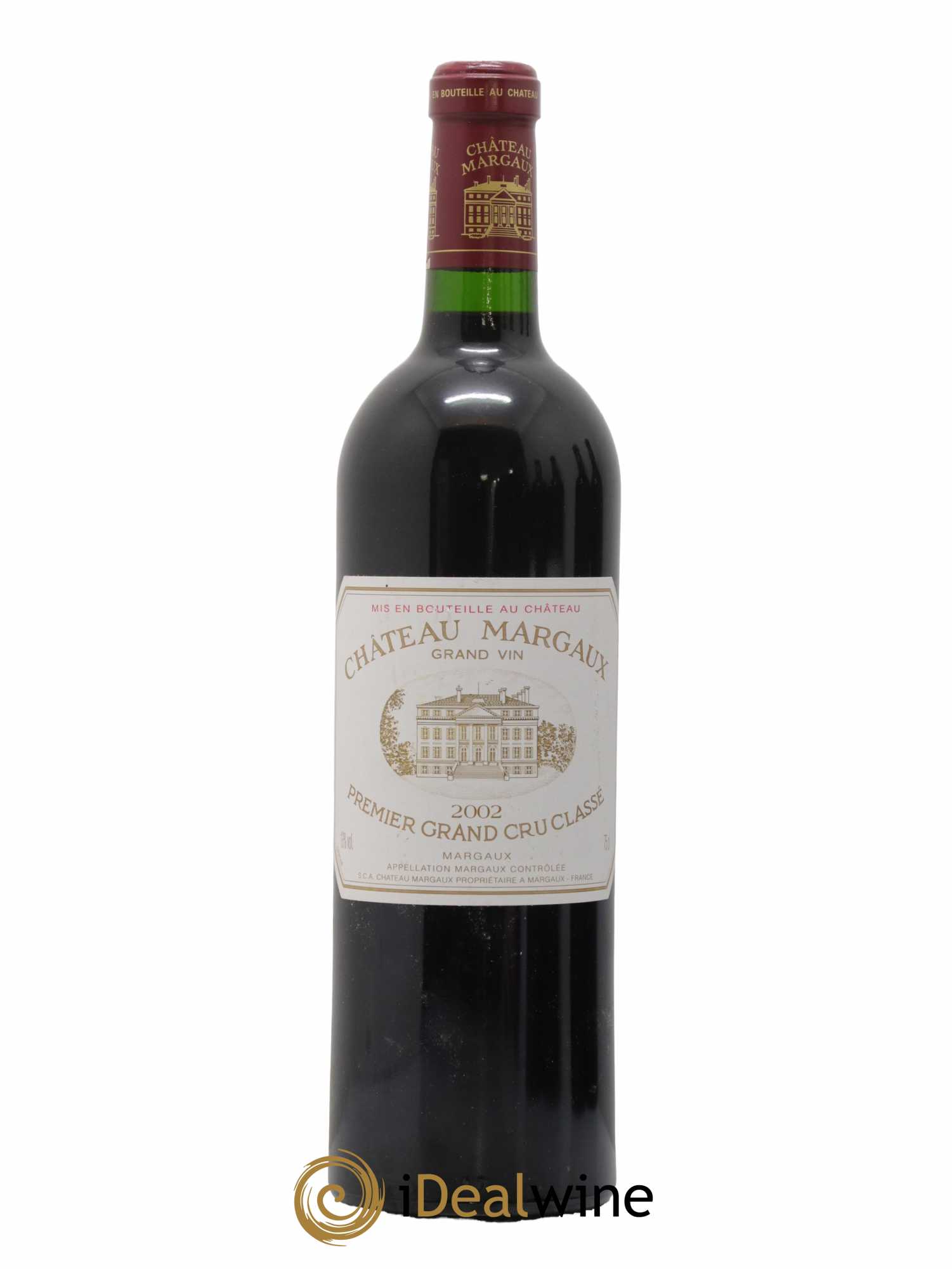 Château Margaux 1er Grand Cru Classé 2002 - Lot de 1 bouteille - 0