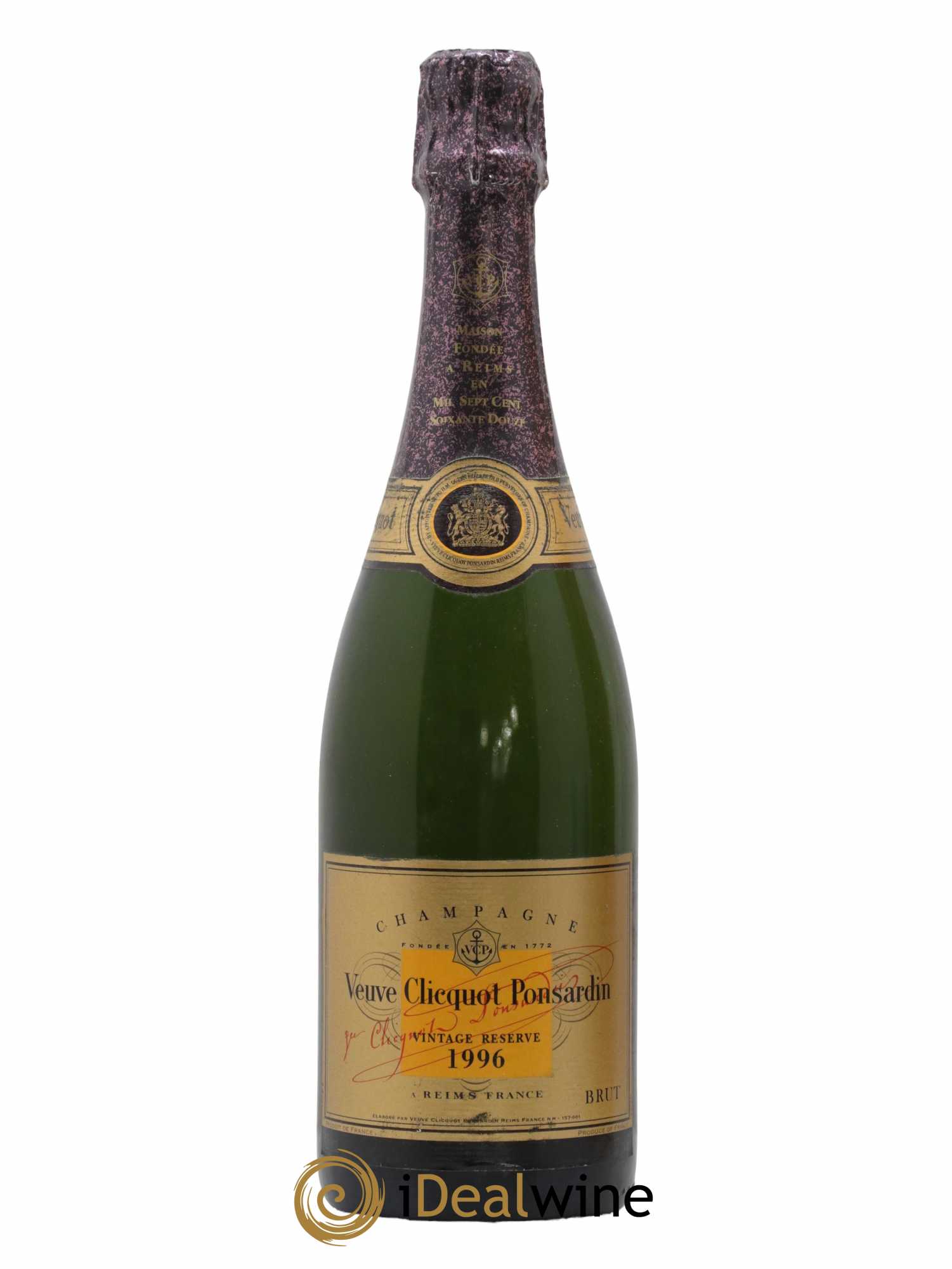 Brut Réserve Veuve Clicquot 1996 - Lot of 1 bottle - 1