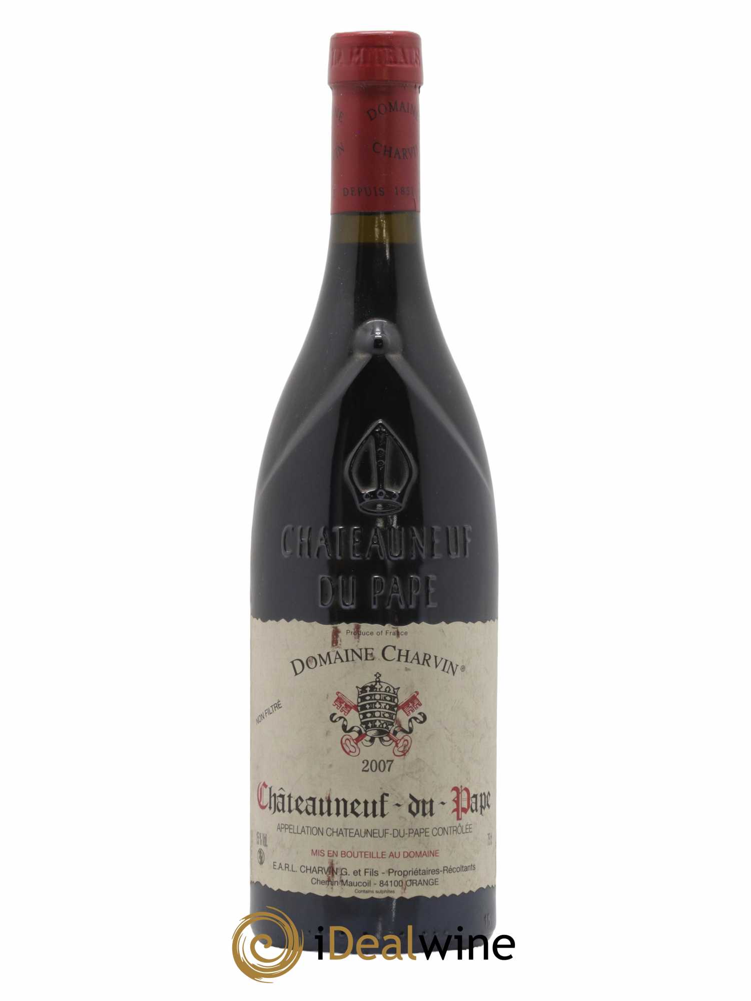 Châteauneuf-du-Pape Charvin (Domaine) 2007 - Lot de 1 bouteille - 0