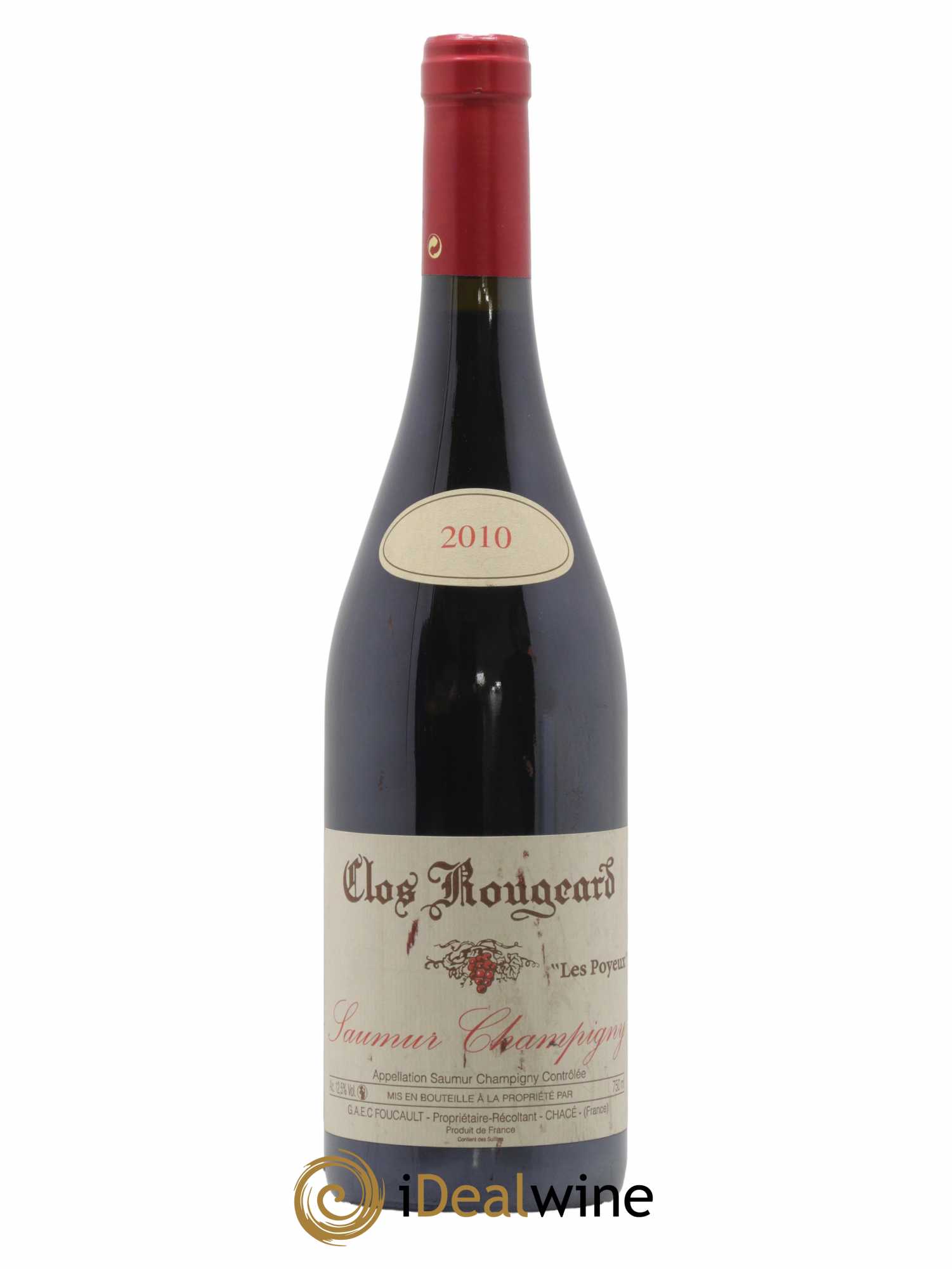 Saumur-Champigny Les Poyeux Clos Rougeard 2010 - Lot de 1 bouteille - 0